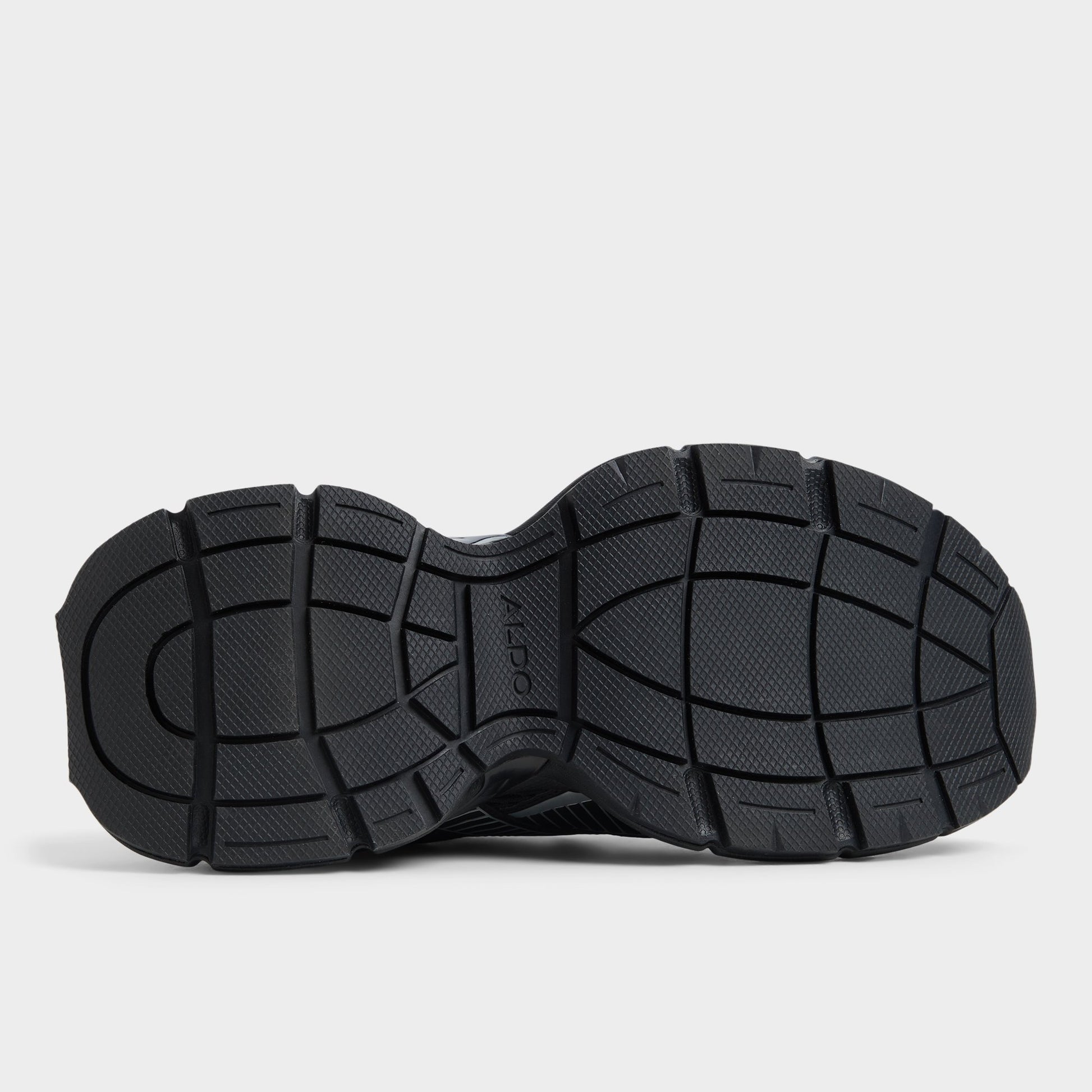 View of Black Jensen Jogger sneaker's sole