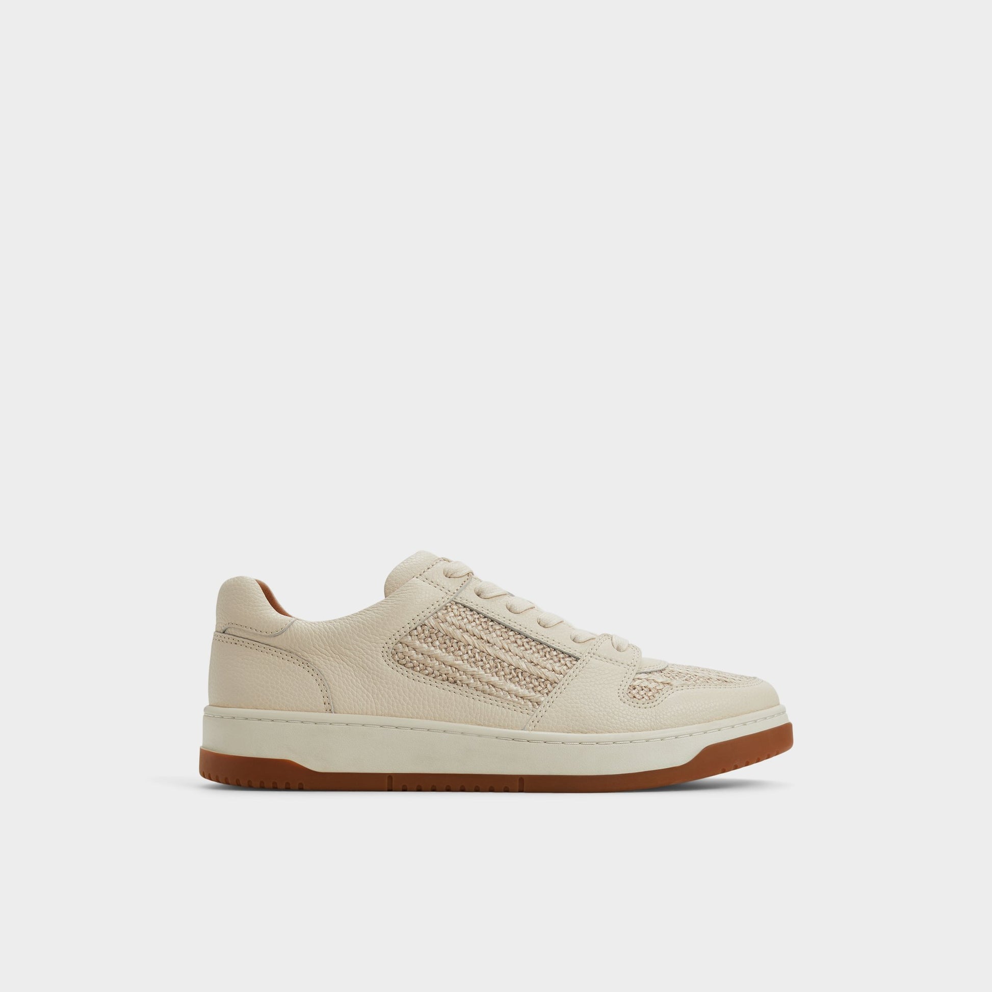Main View of White Ludlow Low top sneaker for Mens