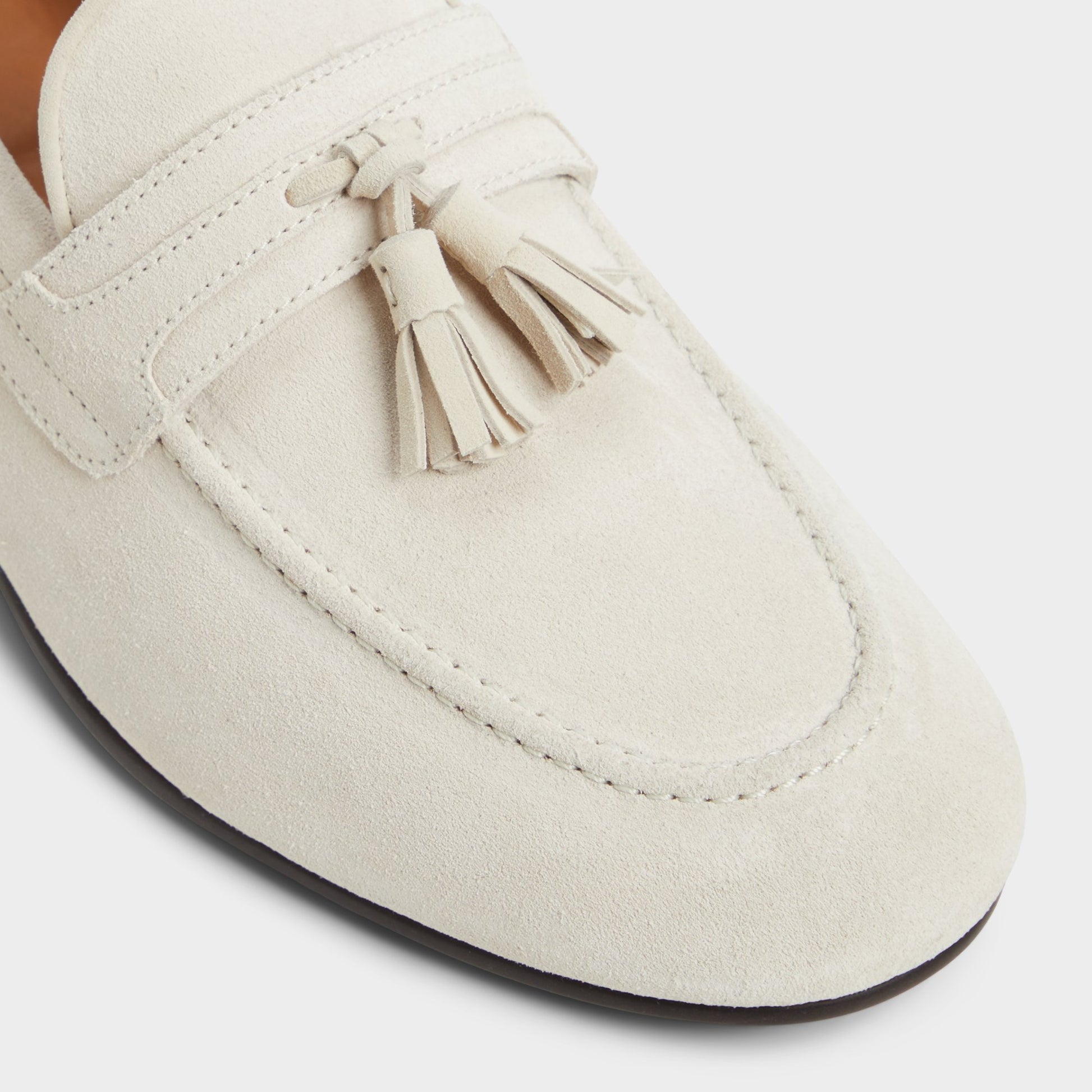 Close-up of the Ivory Grover Loafer