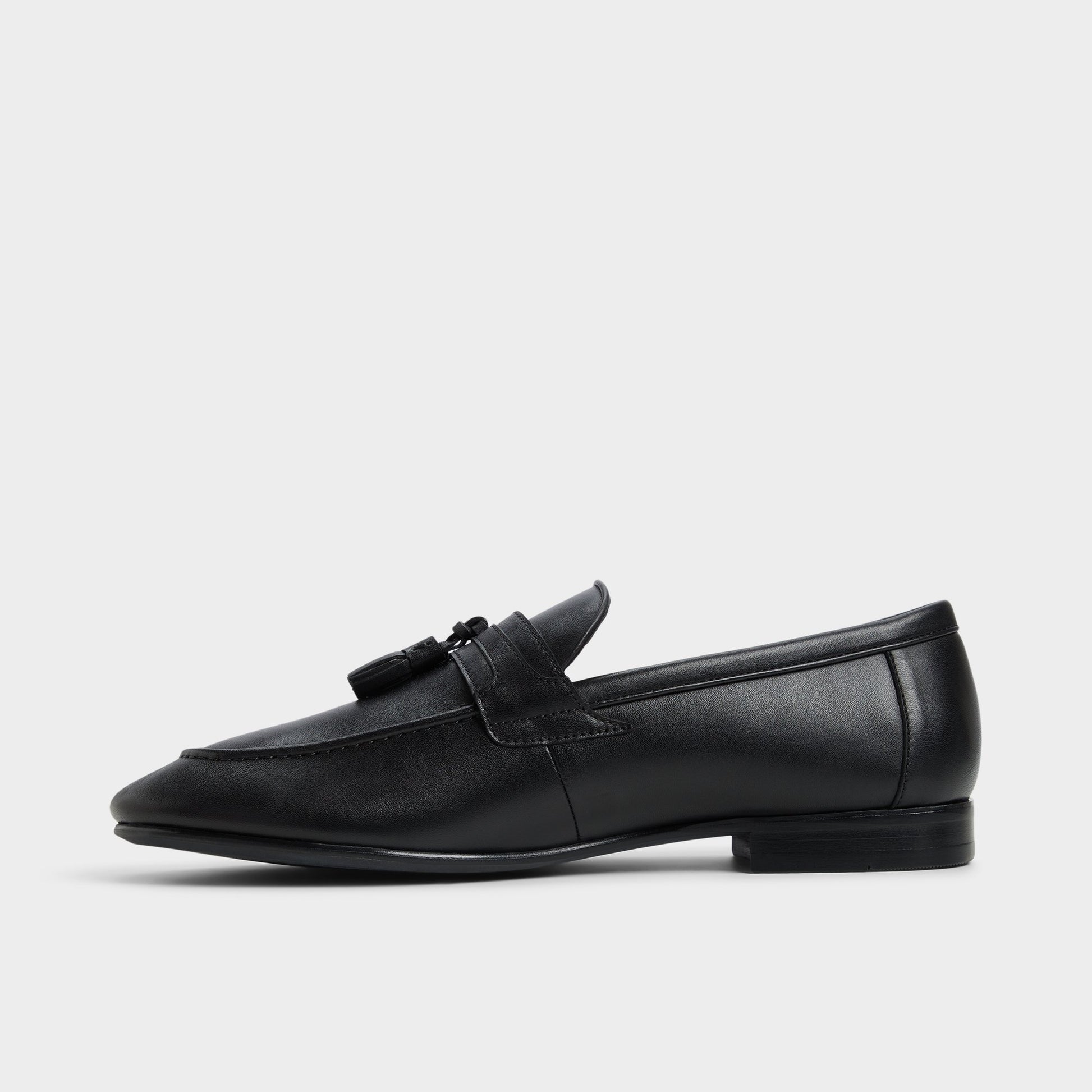 Side view of Black Grover Loafer