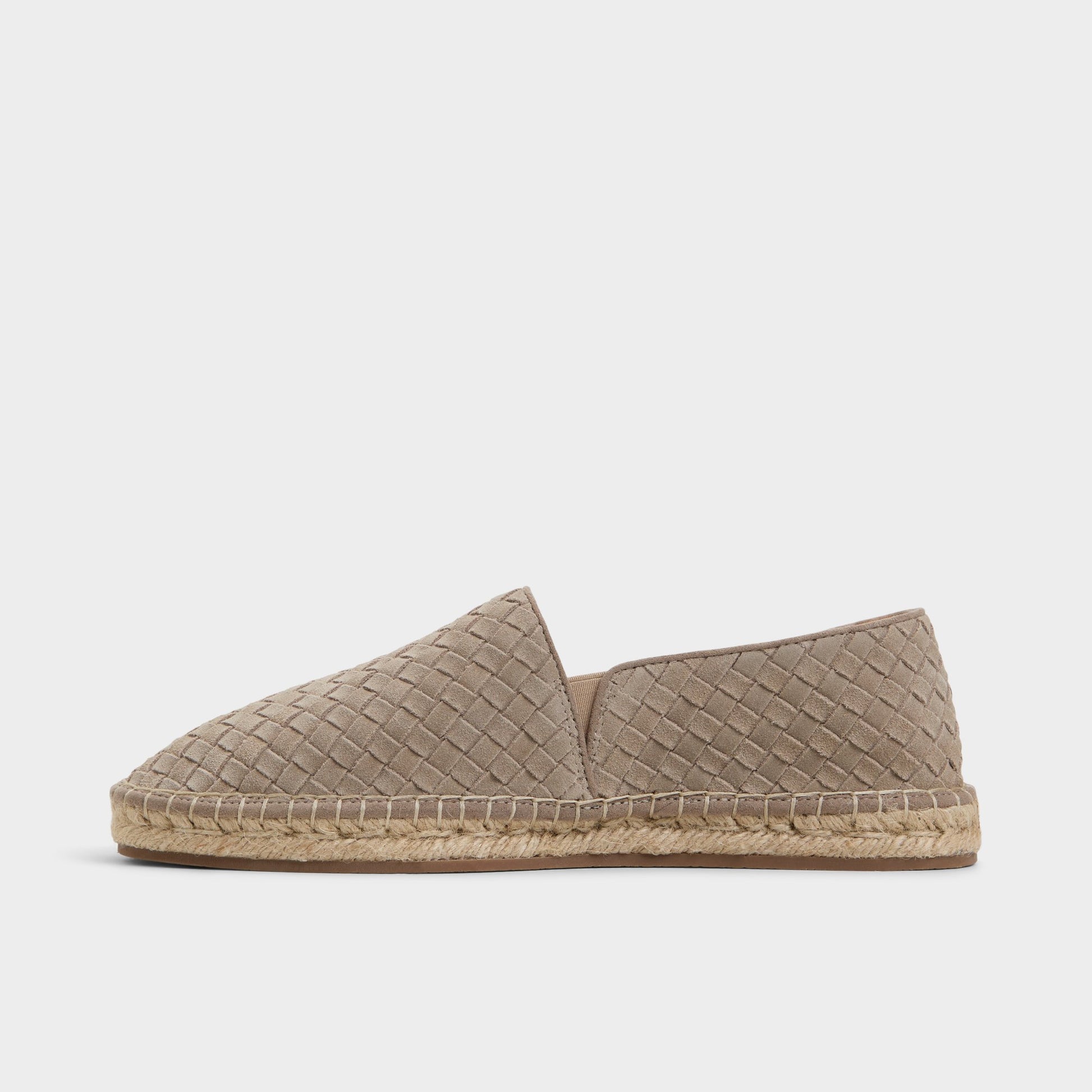 Side view of Light brown Carmo Espadrille
