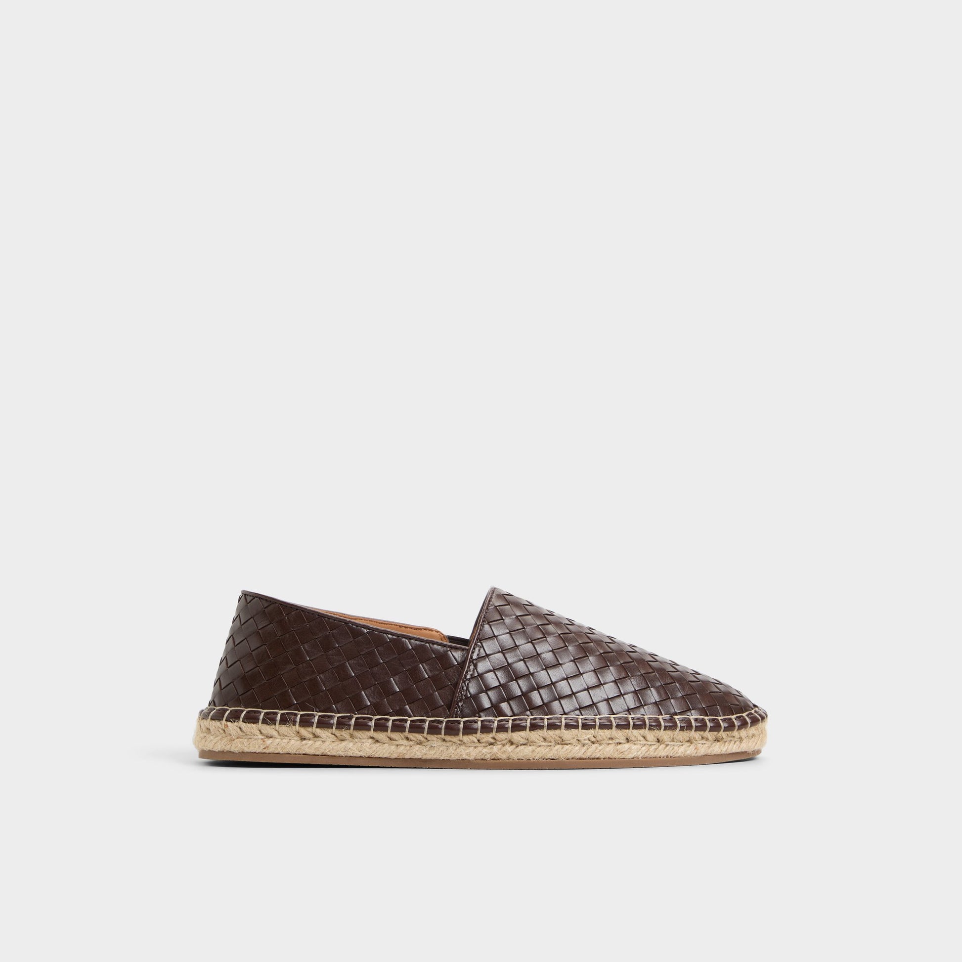 Main View of Dark Brown Carmo Espadrille for Mens