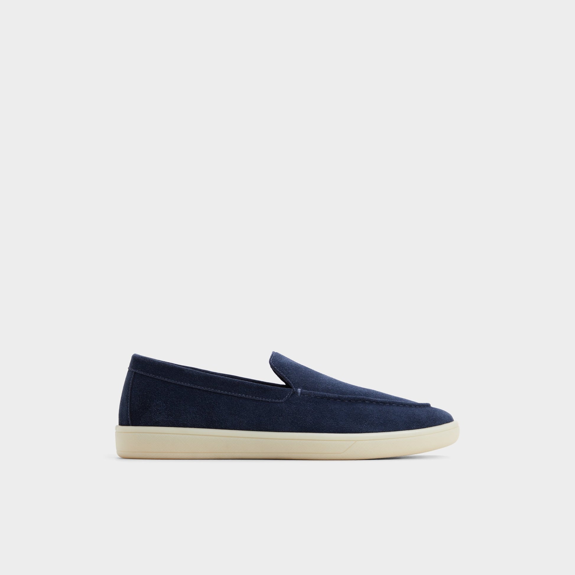Main View of Navy Eton Loafer for Mens