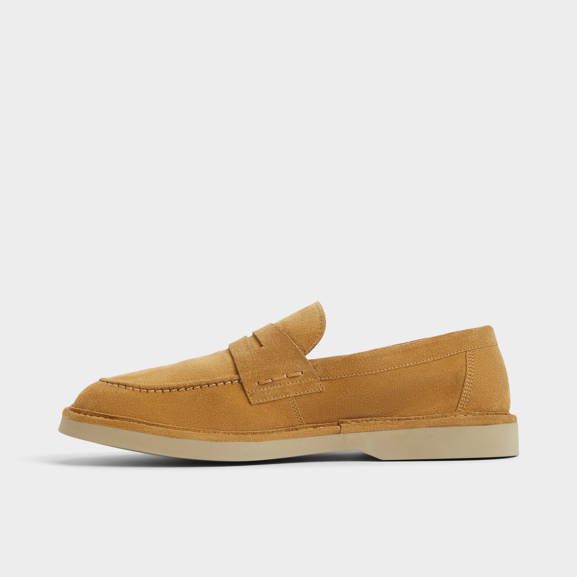Side view of Light Brown Iver Loafer