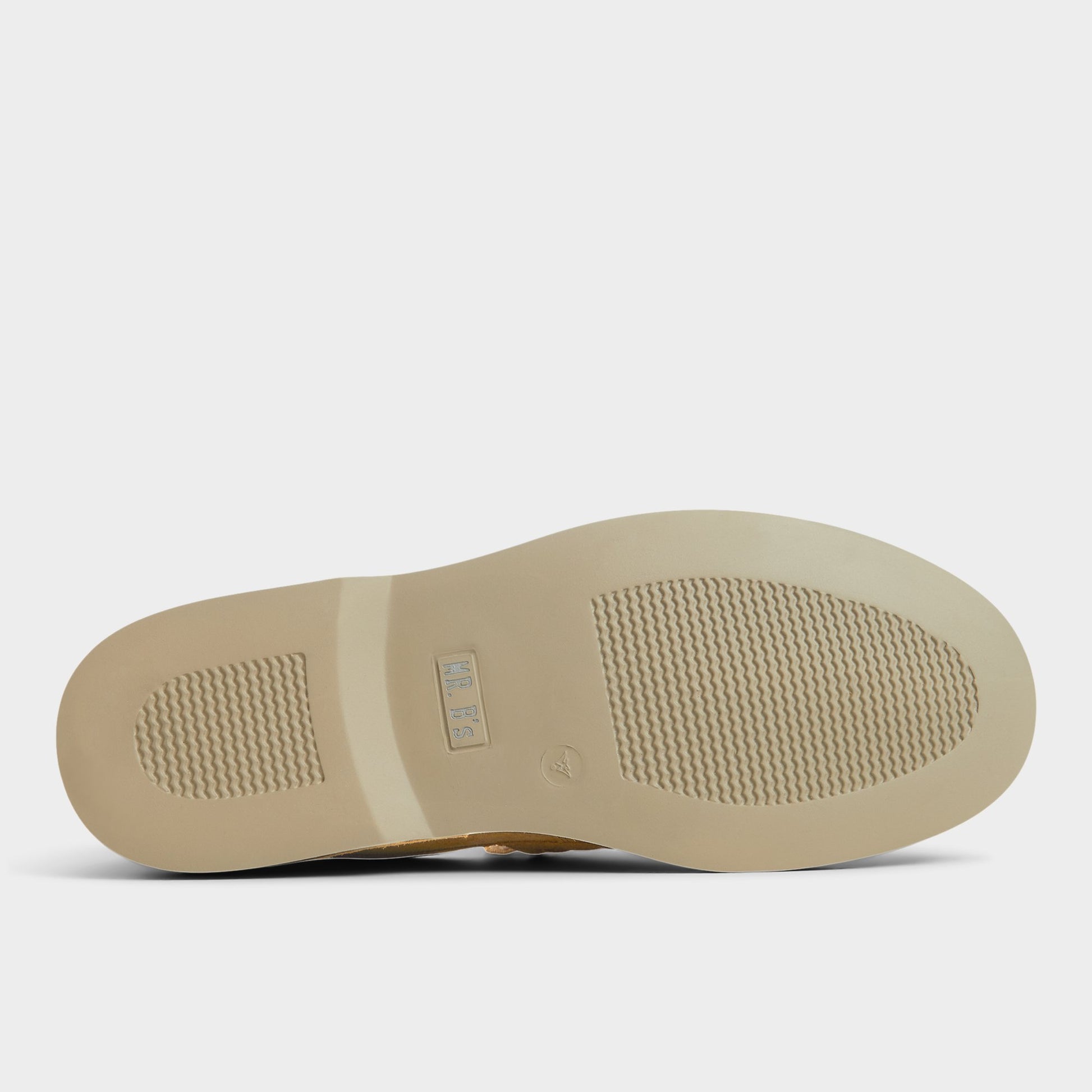 View of Light Brown Iver Loafer's sole