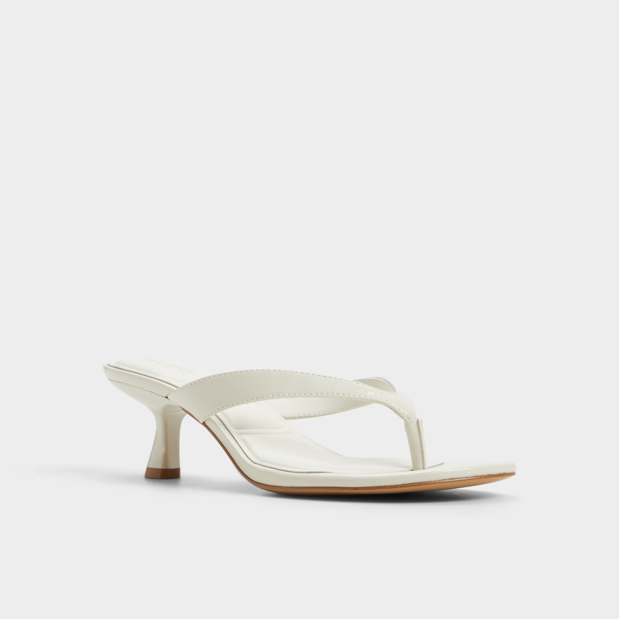 Yourelia♪ Jump White/Bone Women's Strappy sandals