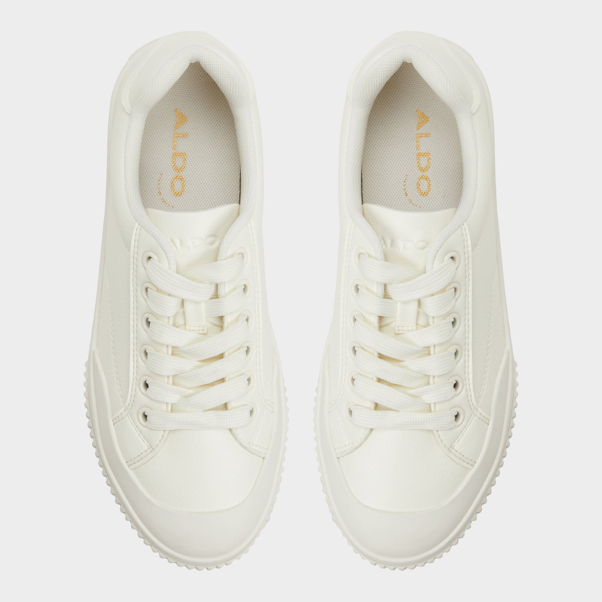 Vue de dessus de la Blanc/Oss Greenacre Sneaker bas
