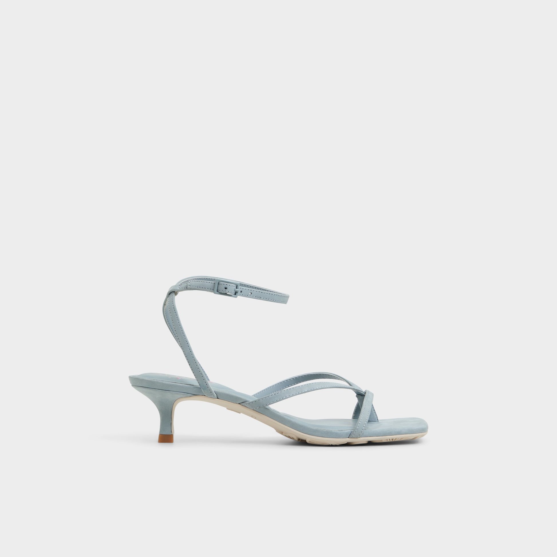 Main View of Other Blue Soffie Strappy heeled sandal for Womens