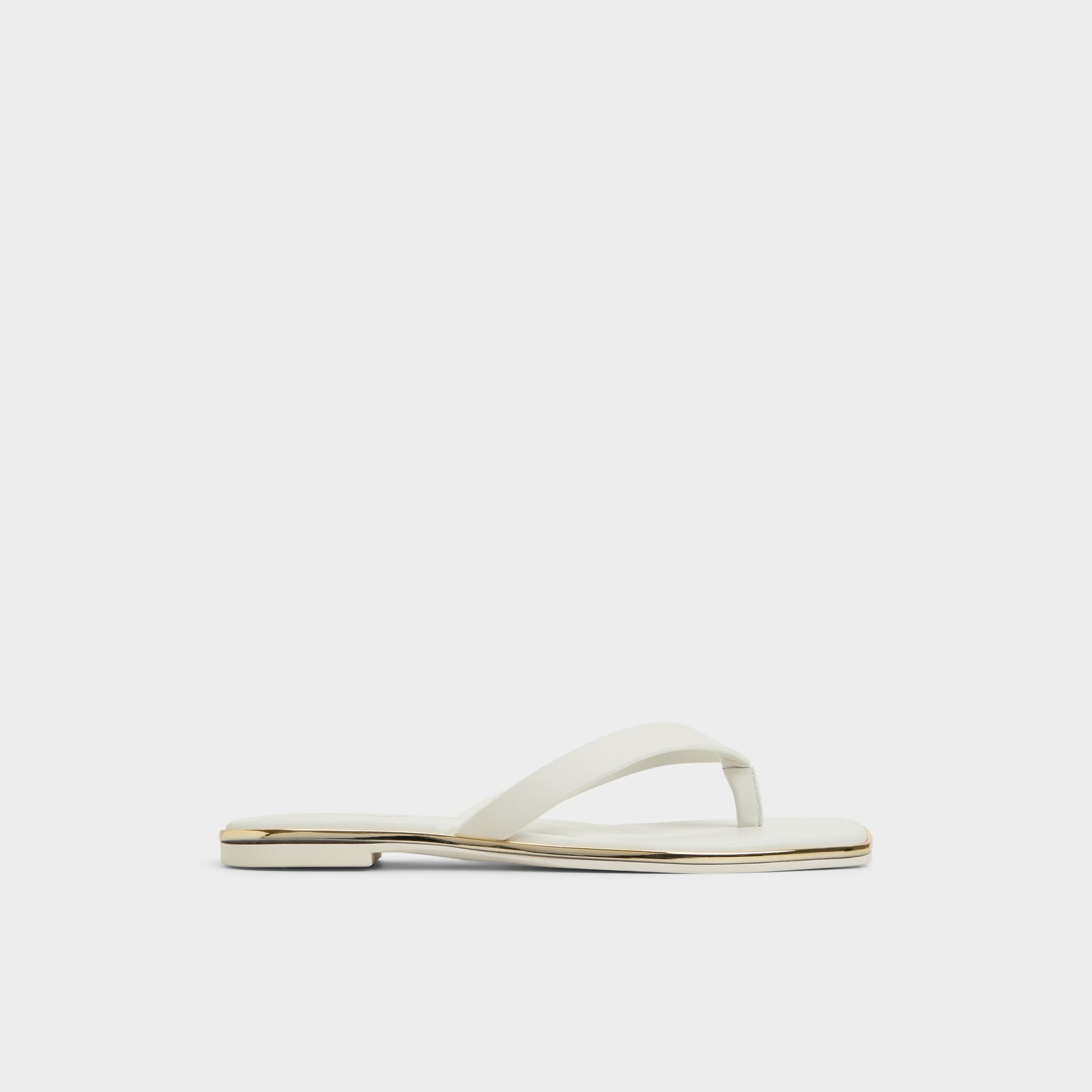 Main View of White/Bone Theao Flip flop for Womens