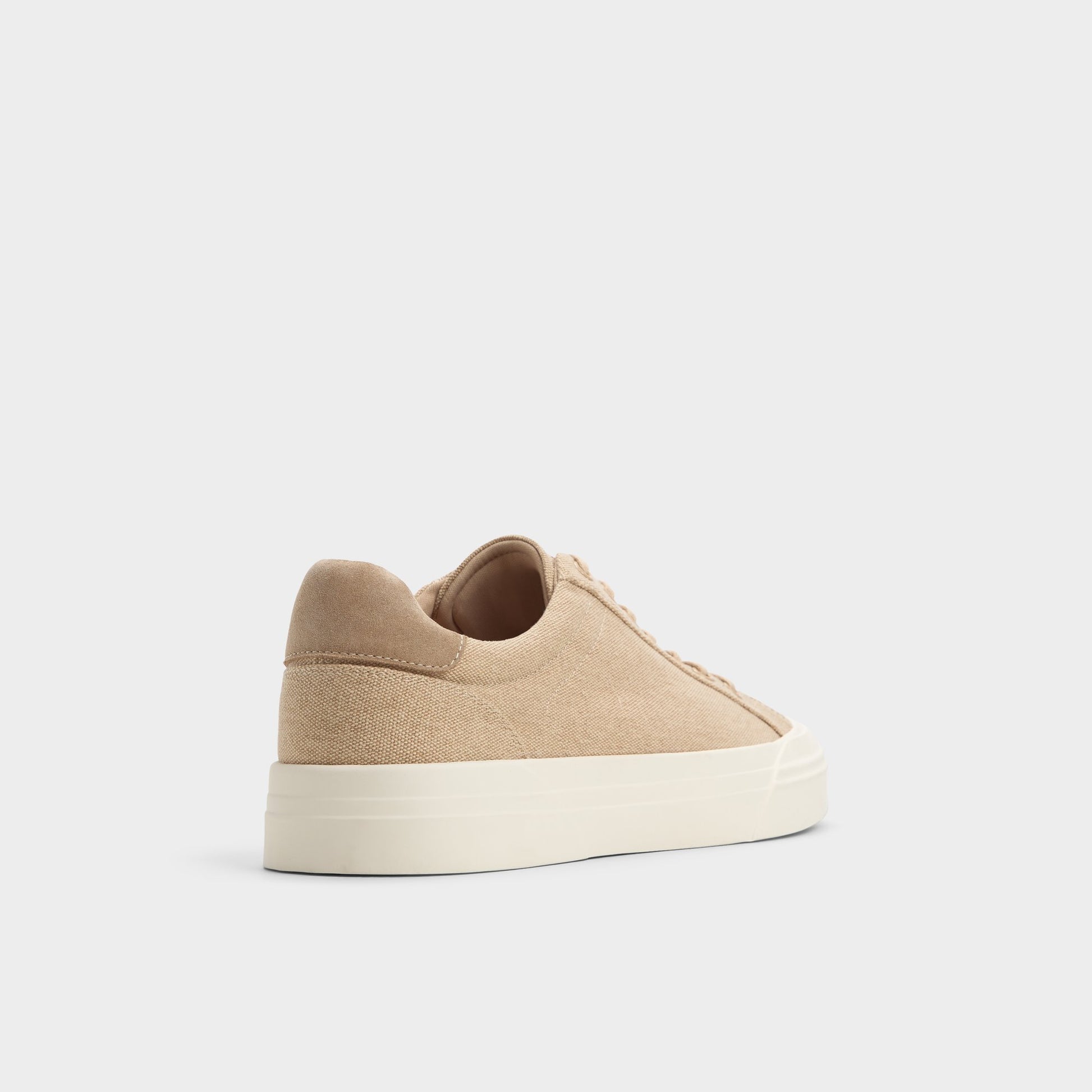 Three-quarter angle of Natural Wildside Low top sneaker's back side