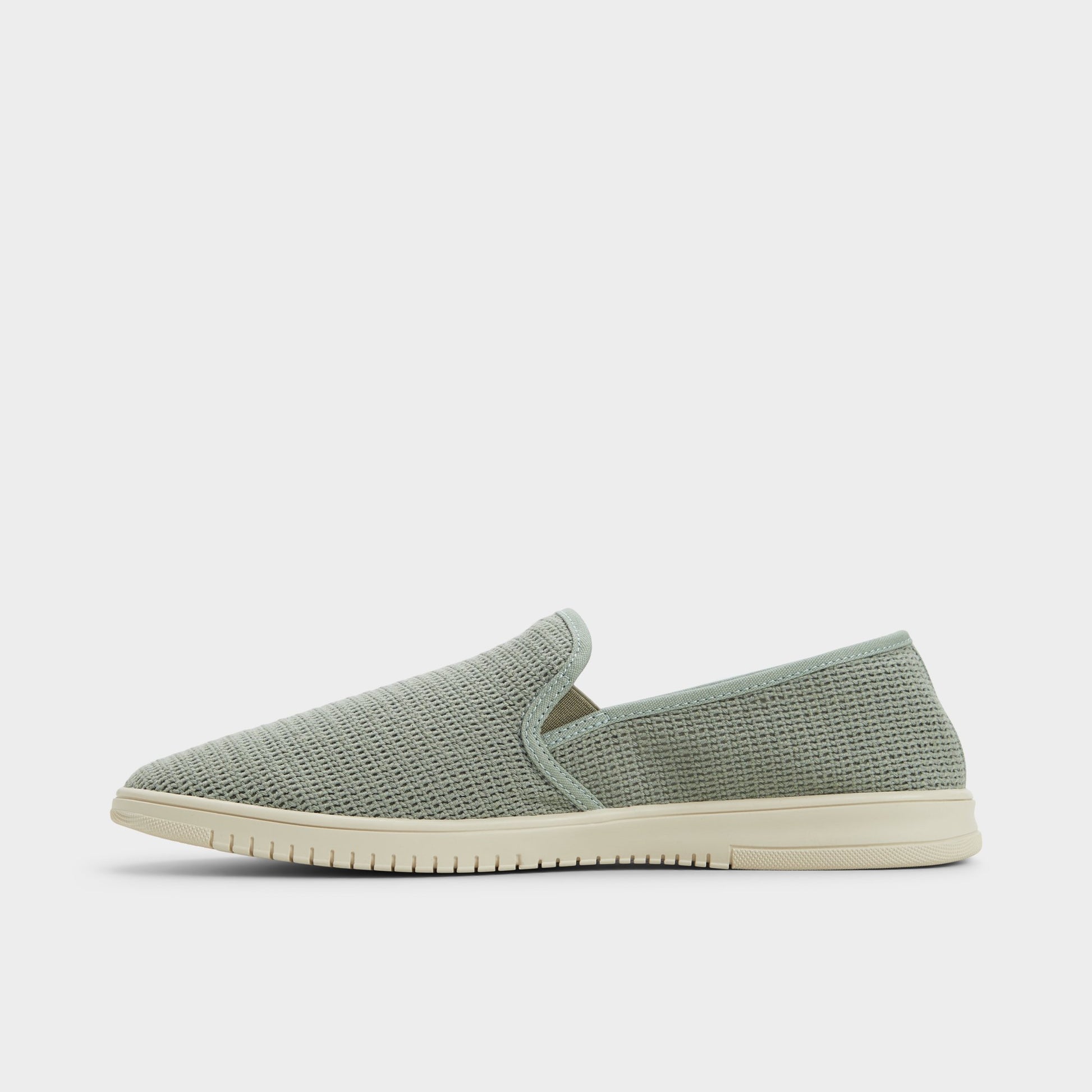 Side view of Light Green Ccoastbreeze Espadrille