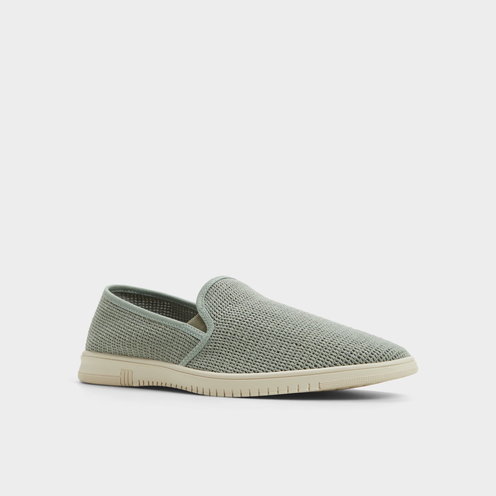 Three-quarter angle of Light Green Ccoastbreeze Espadrille's front side