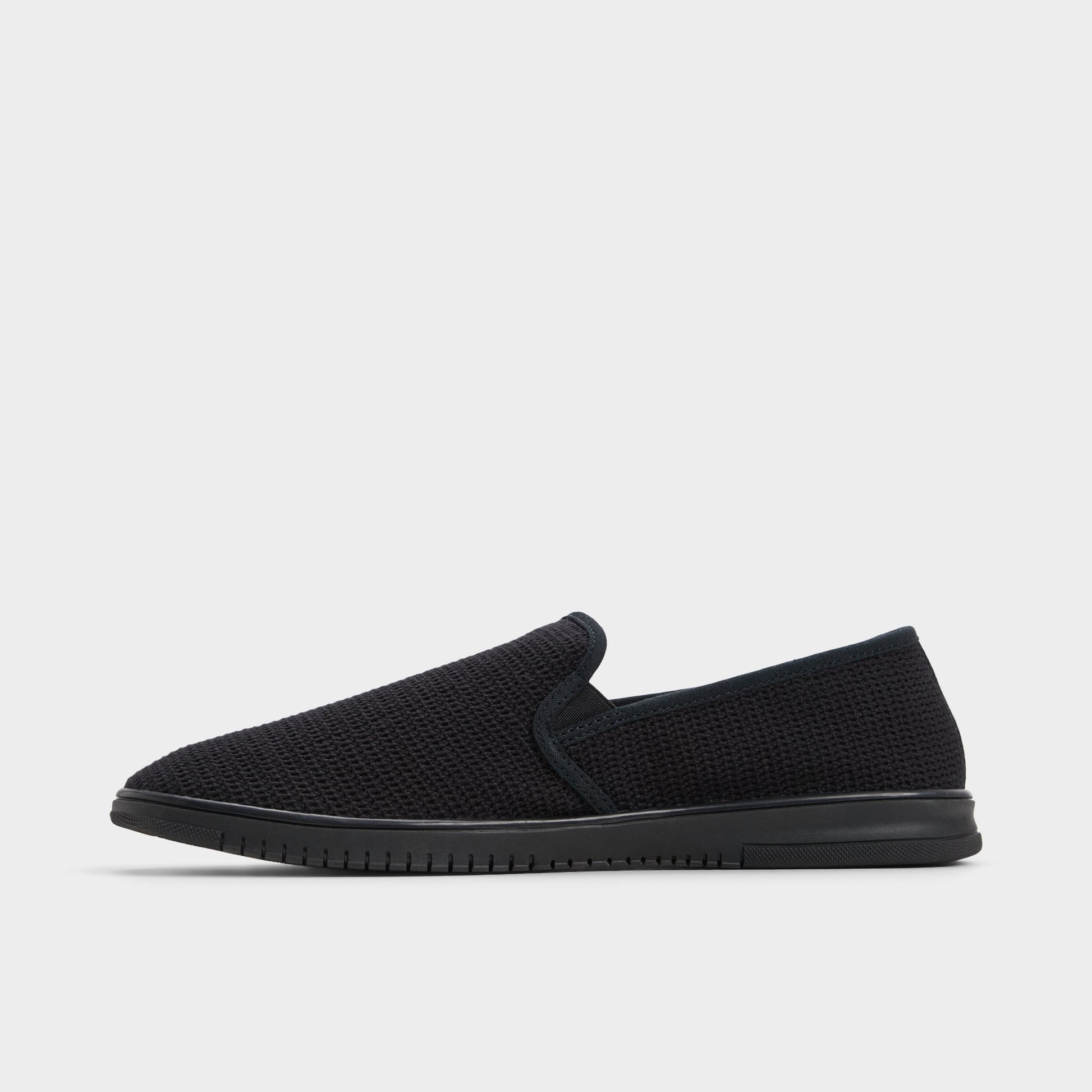 Side view of Black Ccoastbreeze Espadrille