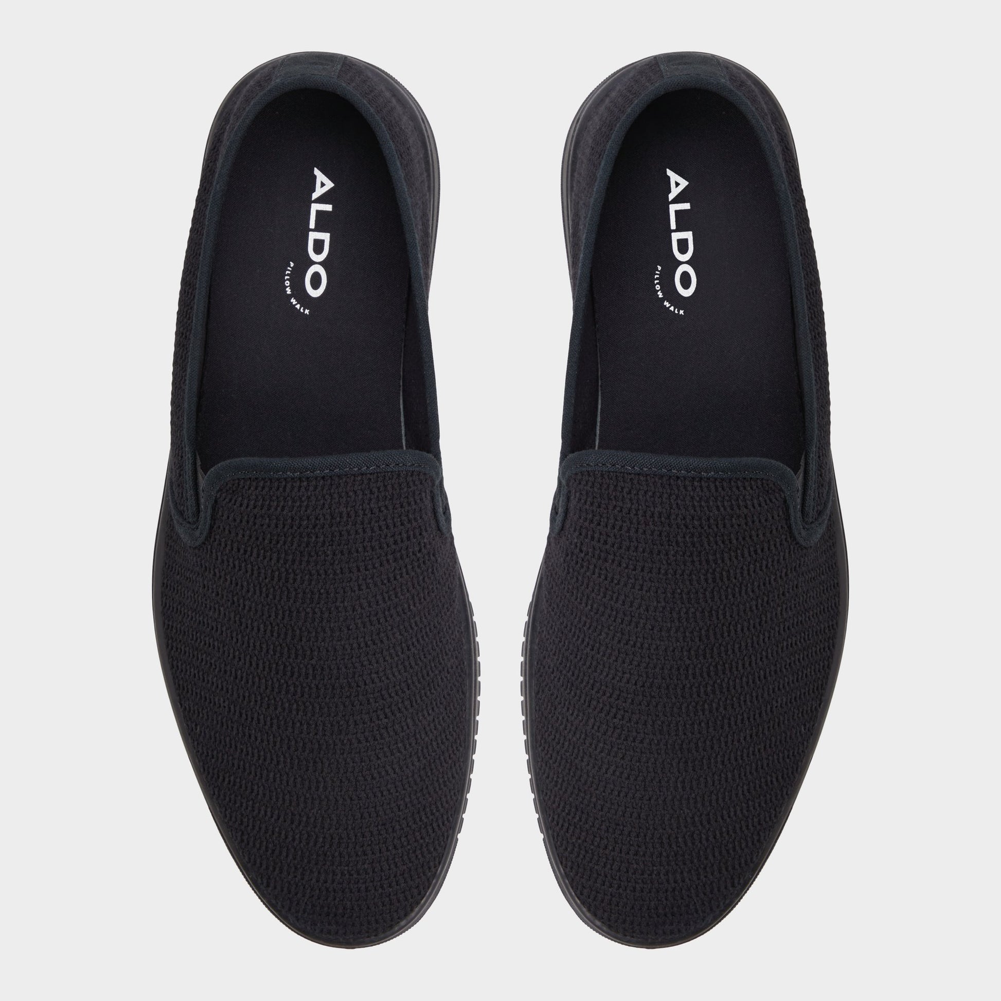Top-down view of the Black Ccoastbreeze Espadrille