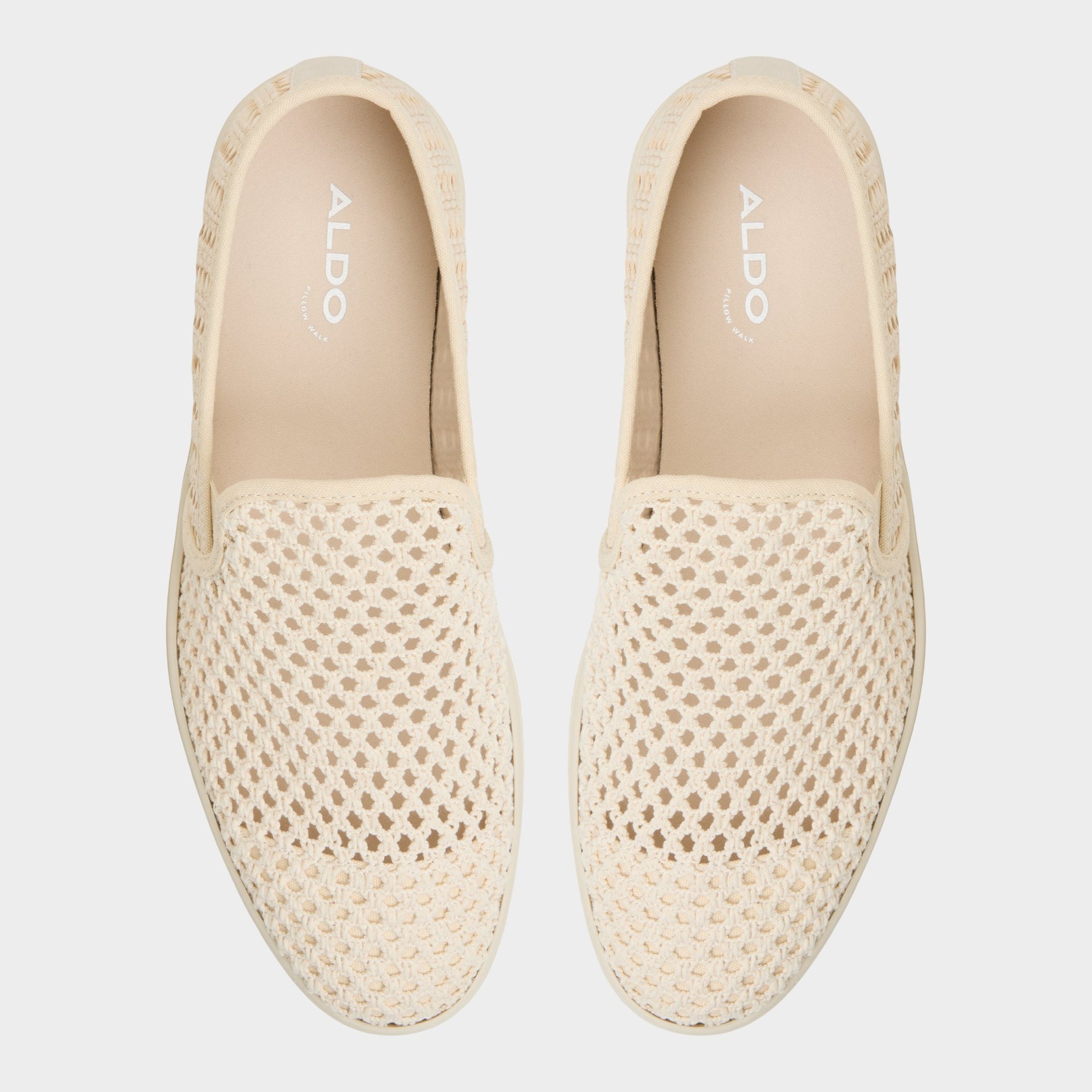Top-down view of the Natural Ccoastbreeze Espadrille