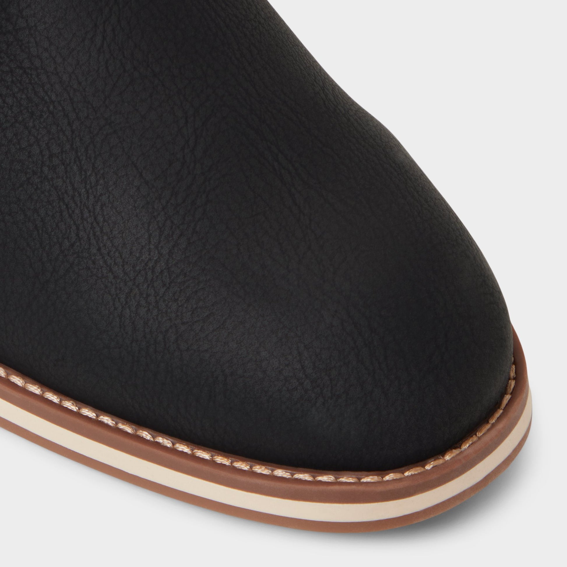 Close-up of the Black Ccorby Oxford shoe