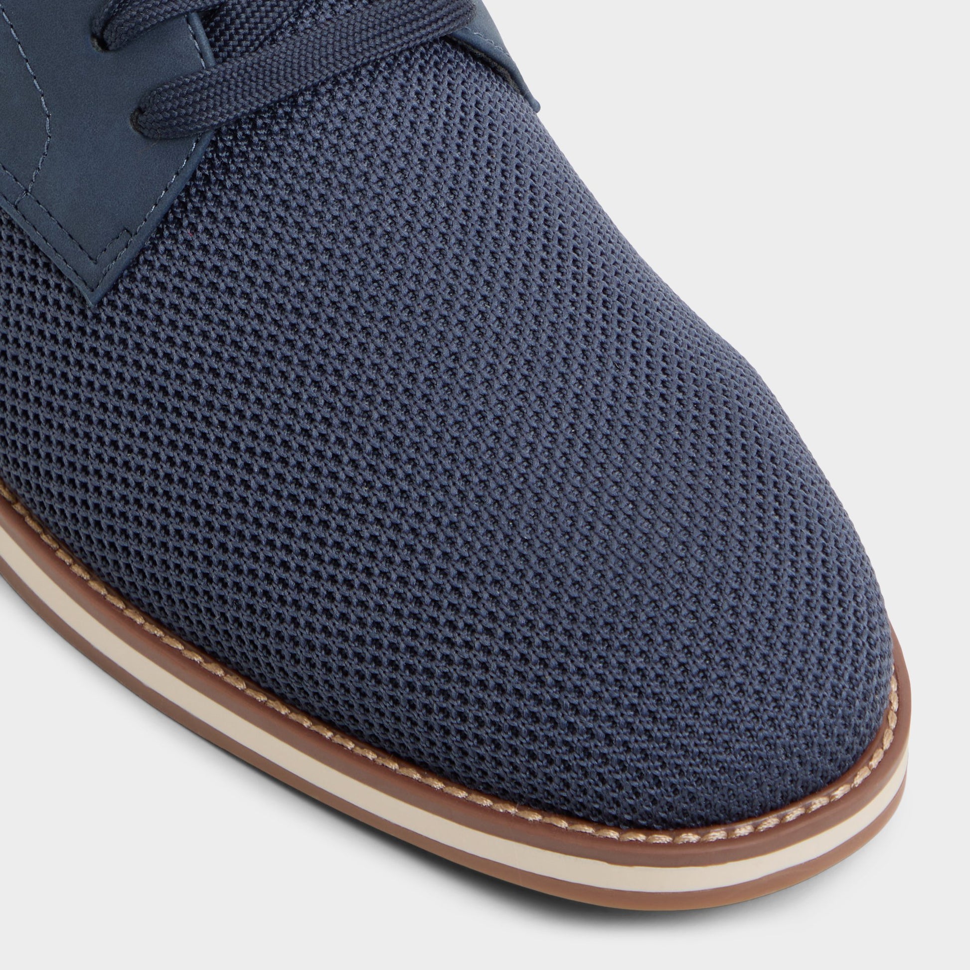 Close-up of the Other Navy Ccorby Oxford shoe