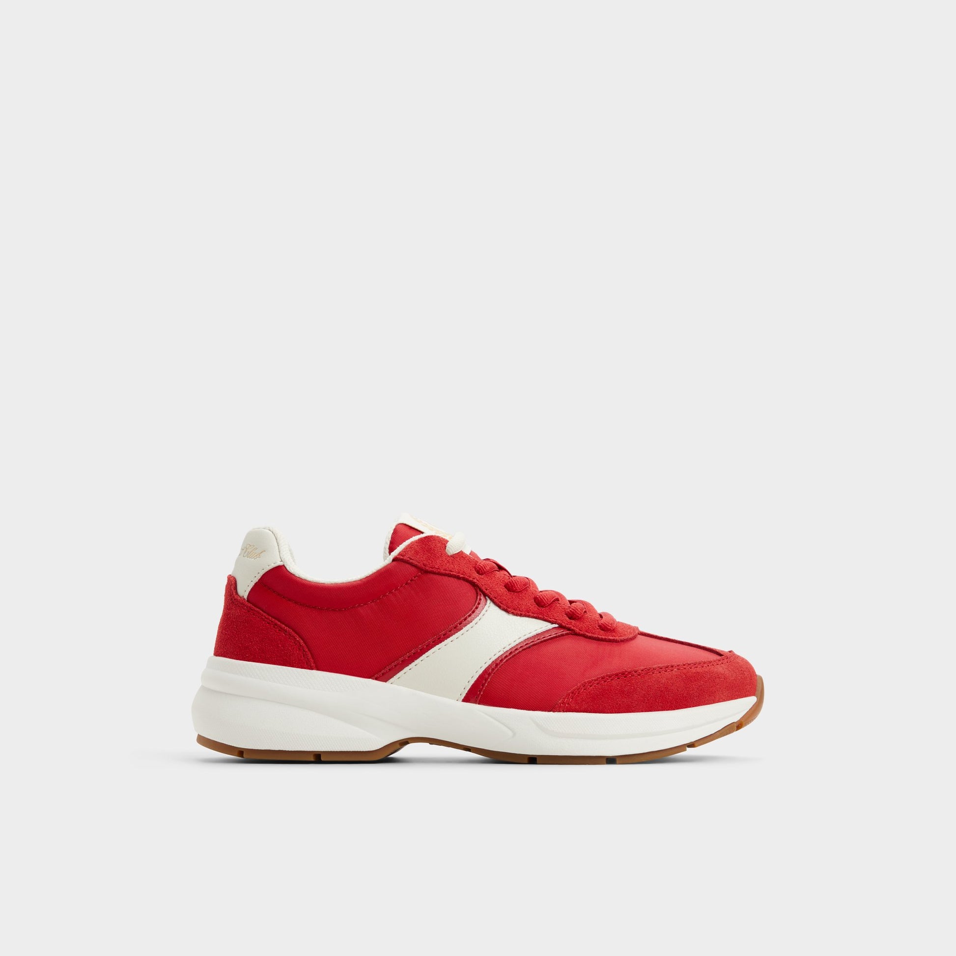 Main View of Medium Red Clubchic Jogger sneaker for Womens