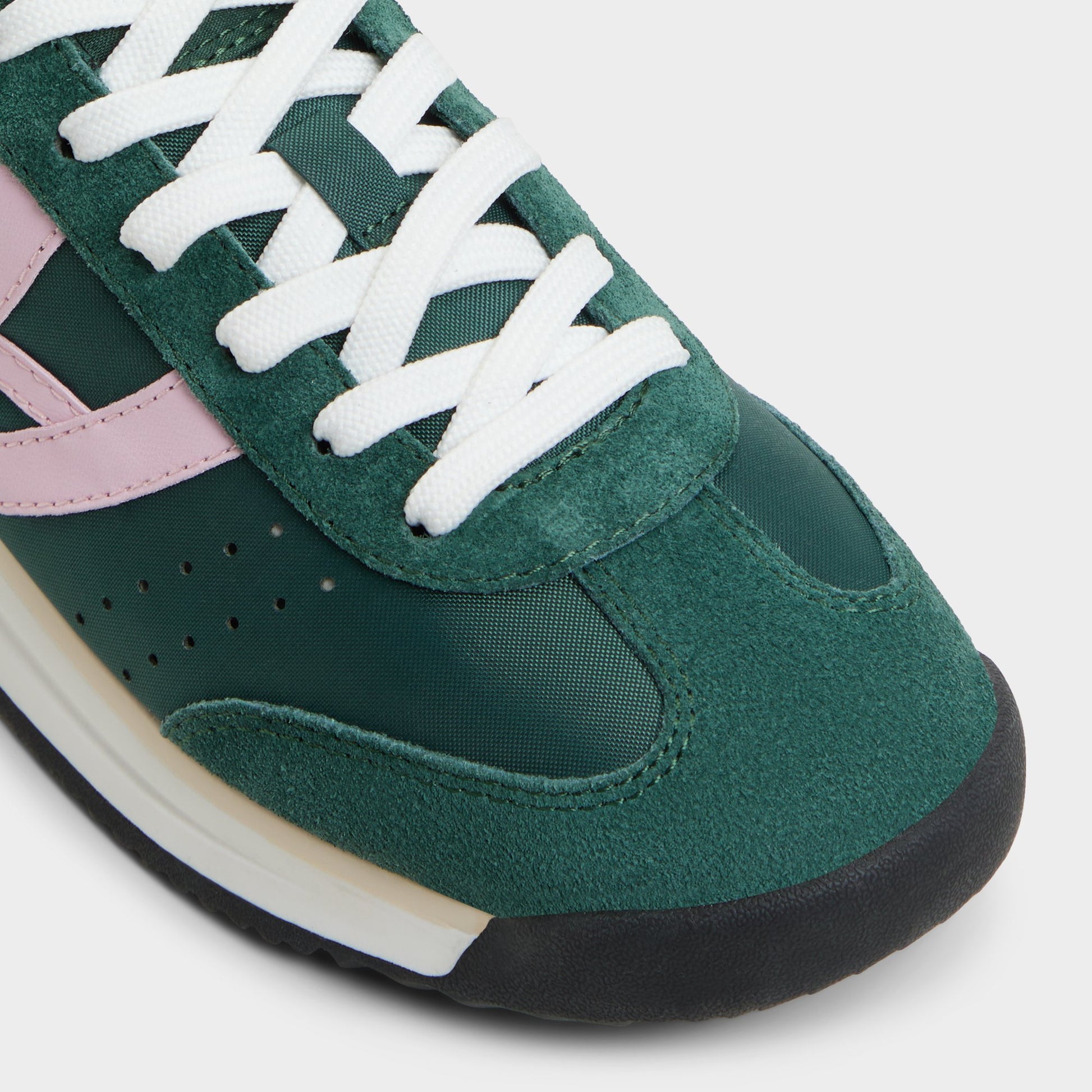 Close-up of the Bright Green Stepcount Jogger sneaker