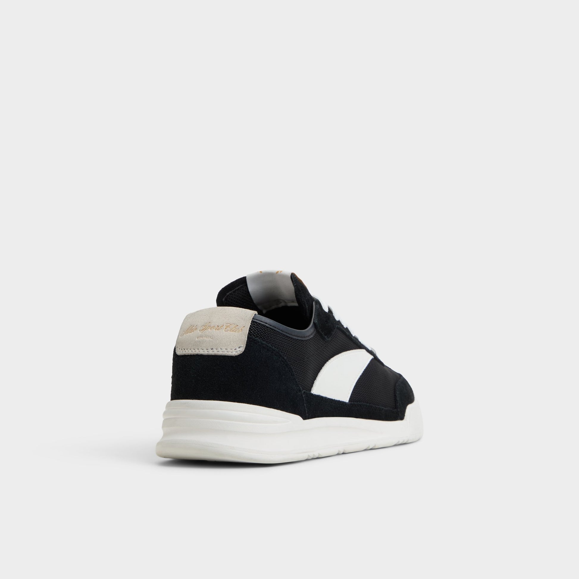 Three-quarter angle of Other Black Clubmtl Low top sneaker's back side