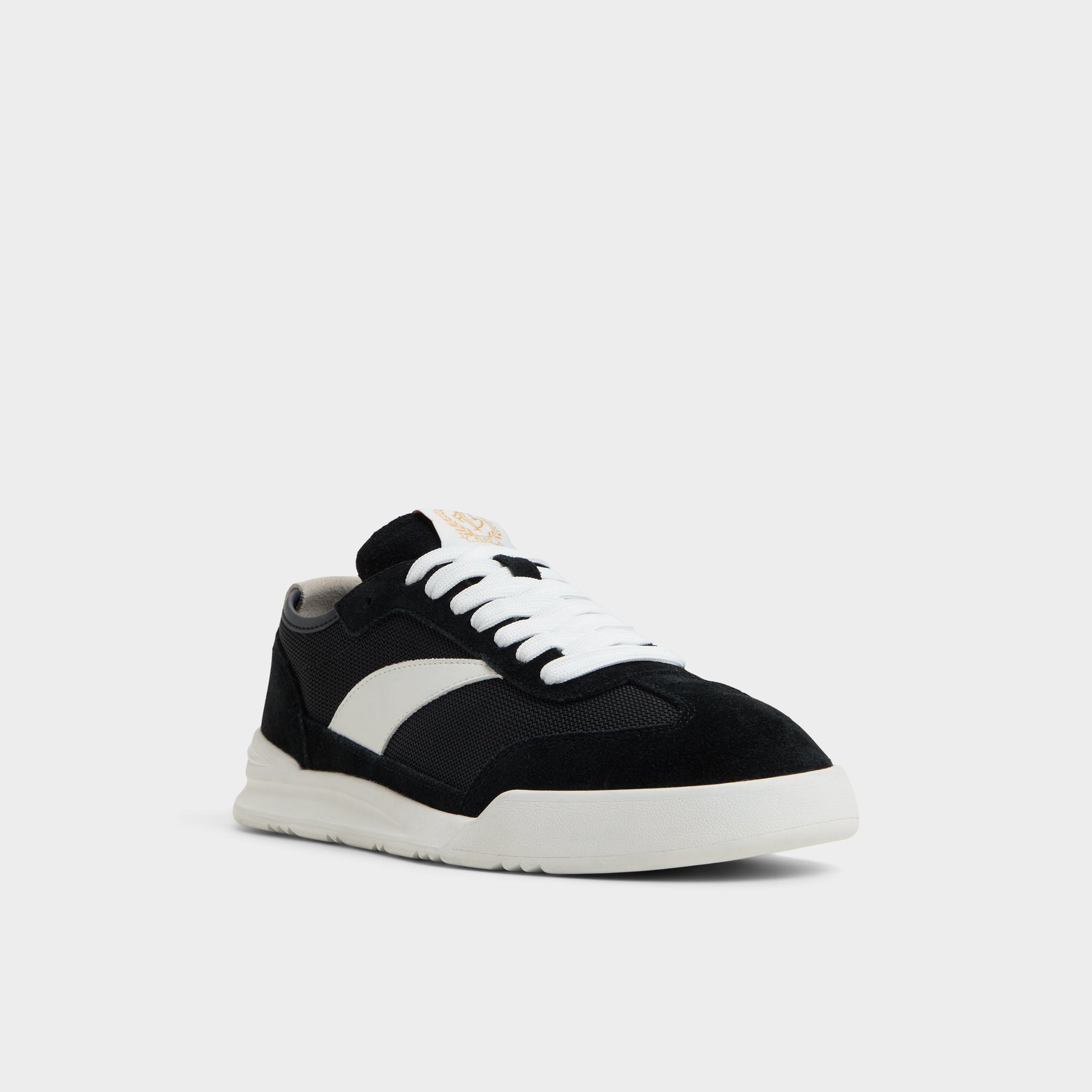 Three-quarter angle of Other Black Clubmtl Low top sneaker's front side