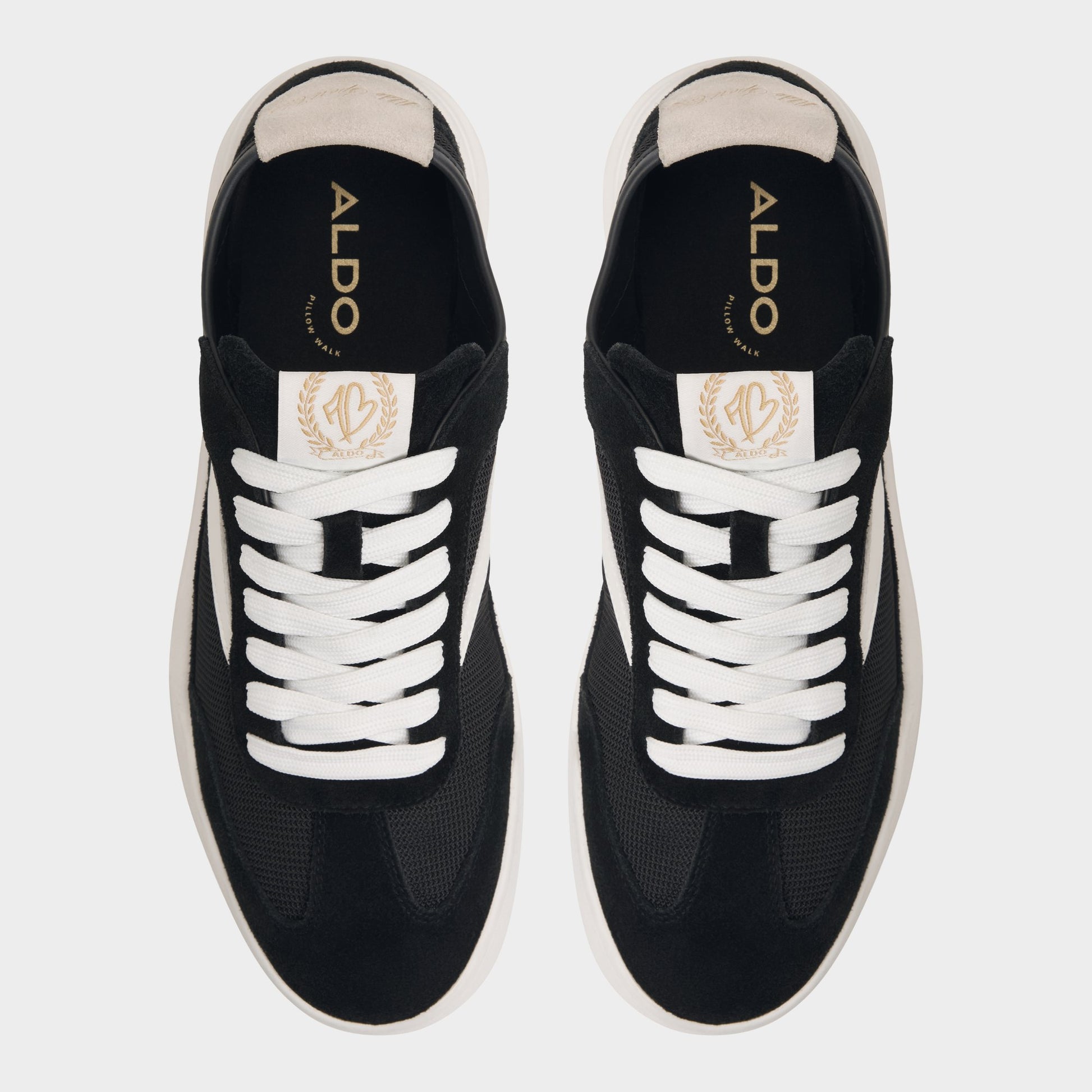 Top-down view of the Other Black Clubmtl Low top sneaker