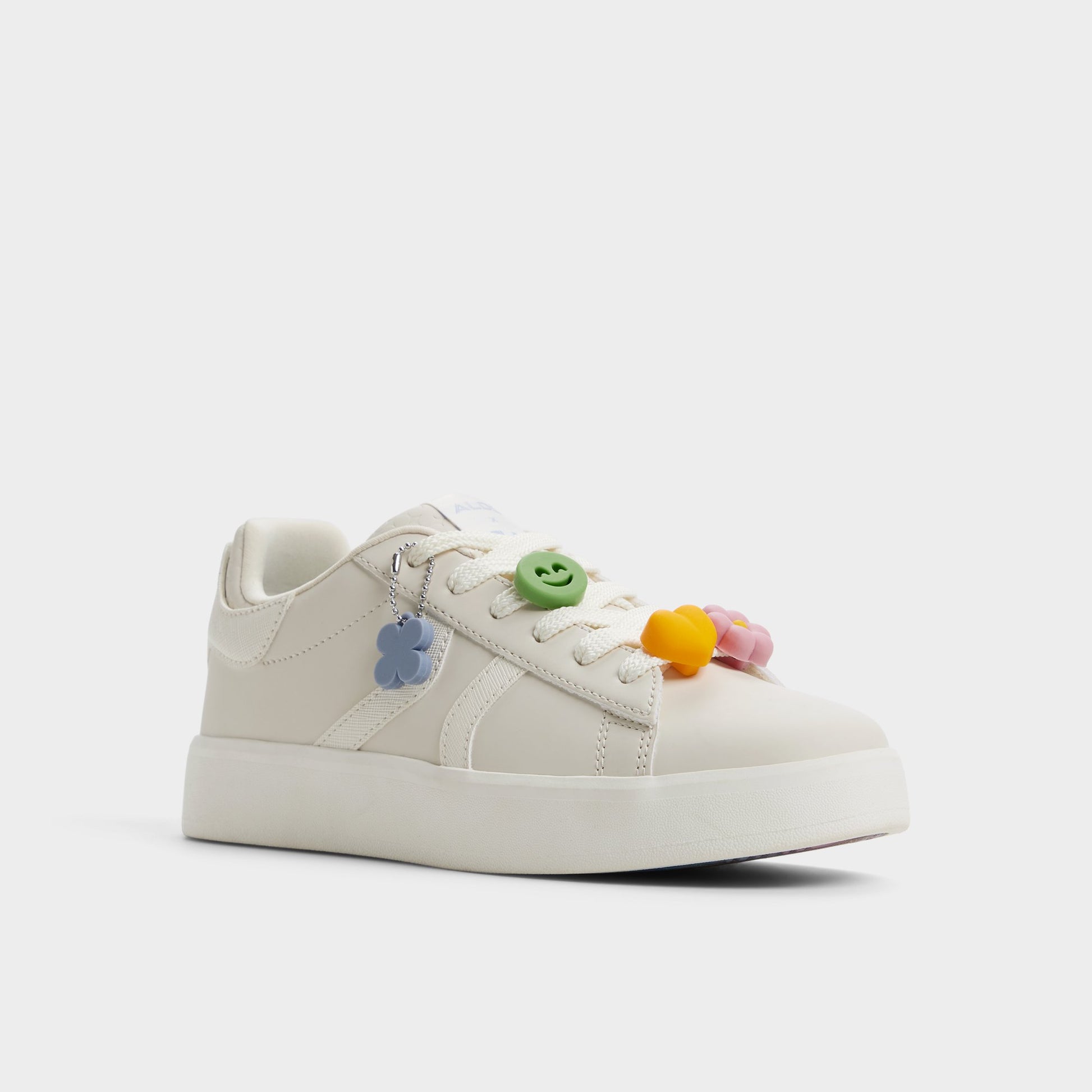 Angle de trois quarts de la face avant de Neutre Hyperthalamuscorp Femmes, Sneaker bas