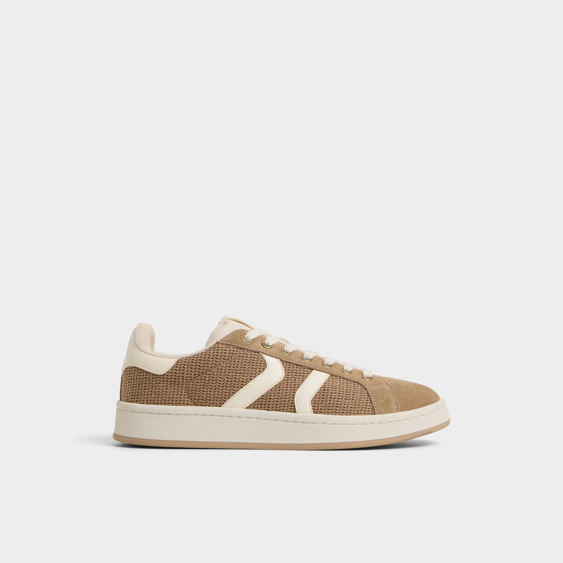 Main View of Sand Retrokicks Low top sneaker for Mens