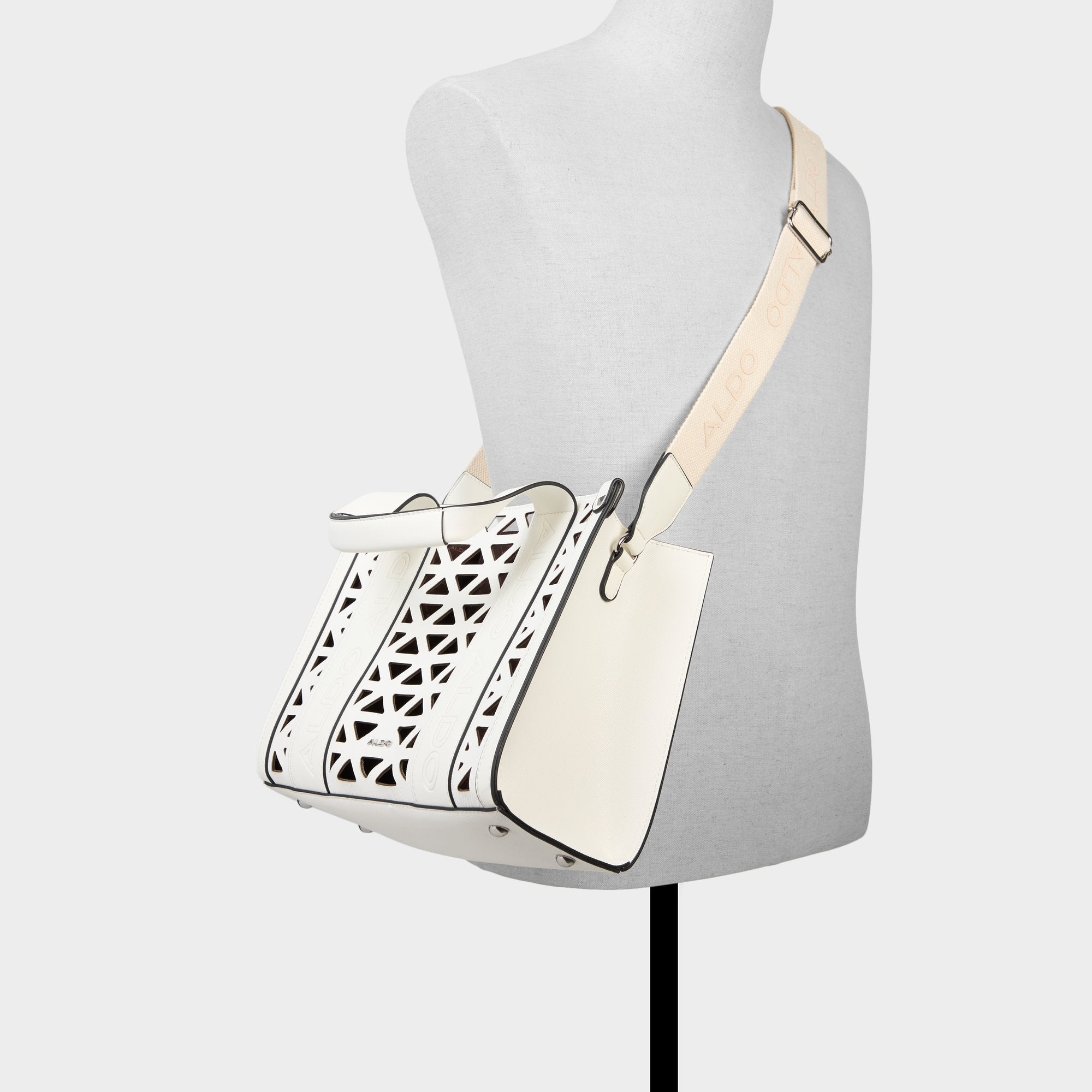 Lalaedantenn White Women's Tote & Satchel bags