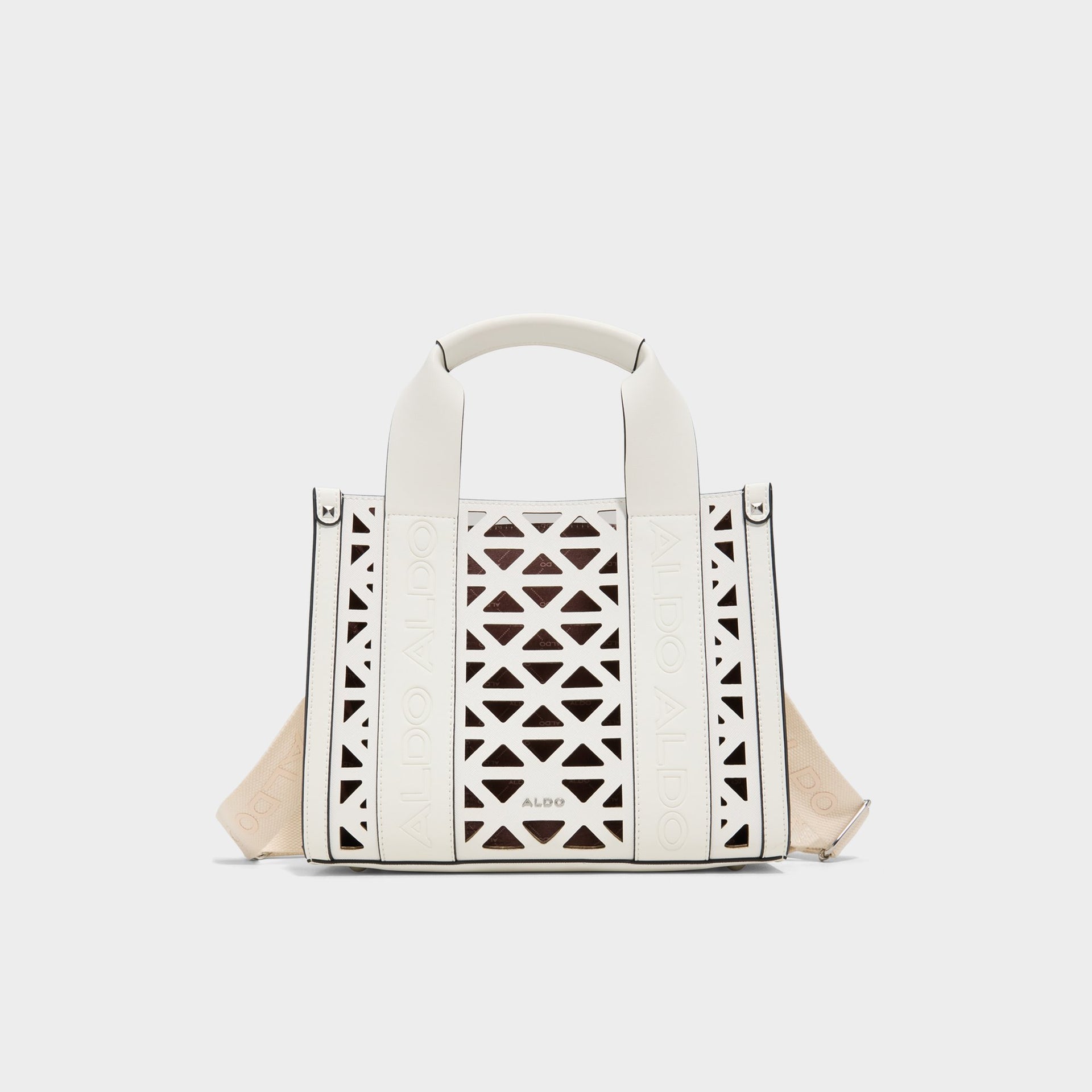 Lalaedantenn White Women's Tote Satchel bags