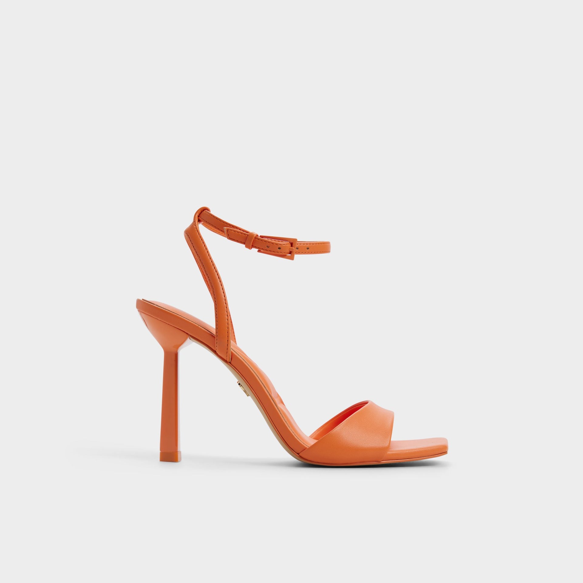 Illustrious Medium Orange Women's Strappy Heels