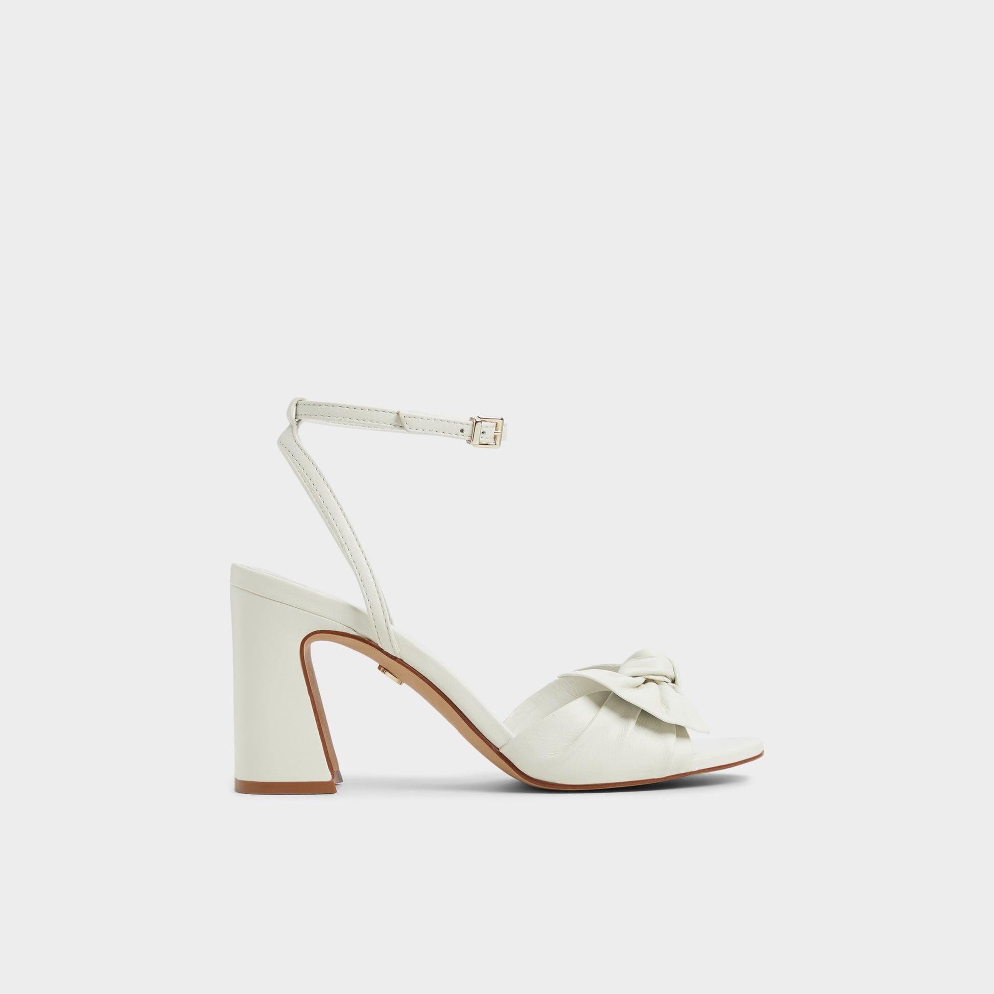 Vue principale de Blanc/Oss Angelknot Sandale à talon haut pour Femmes
