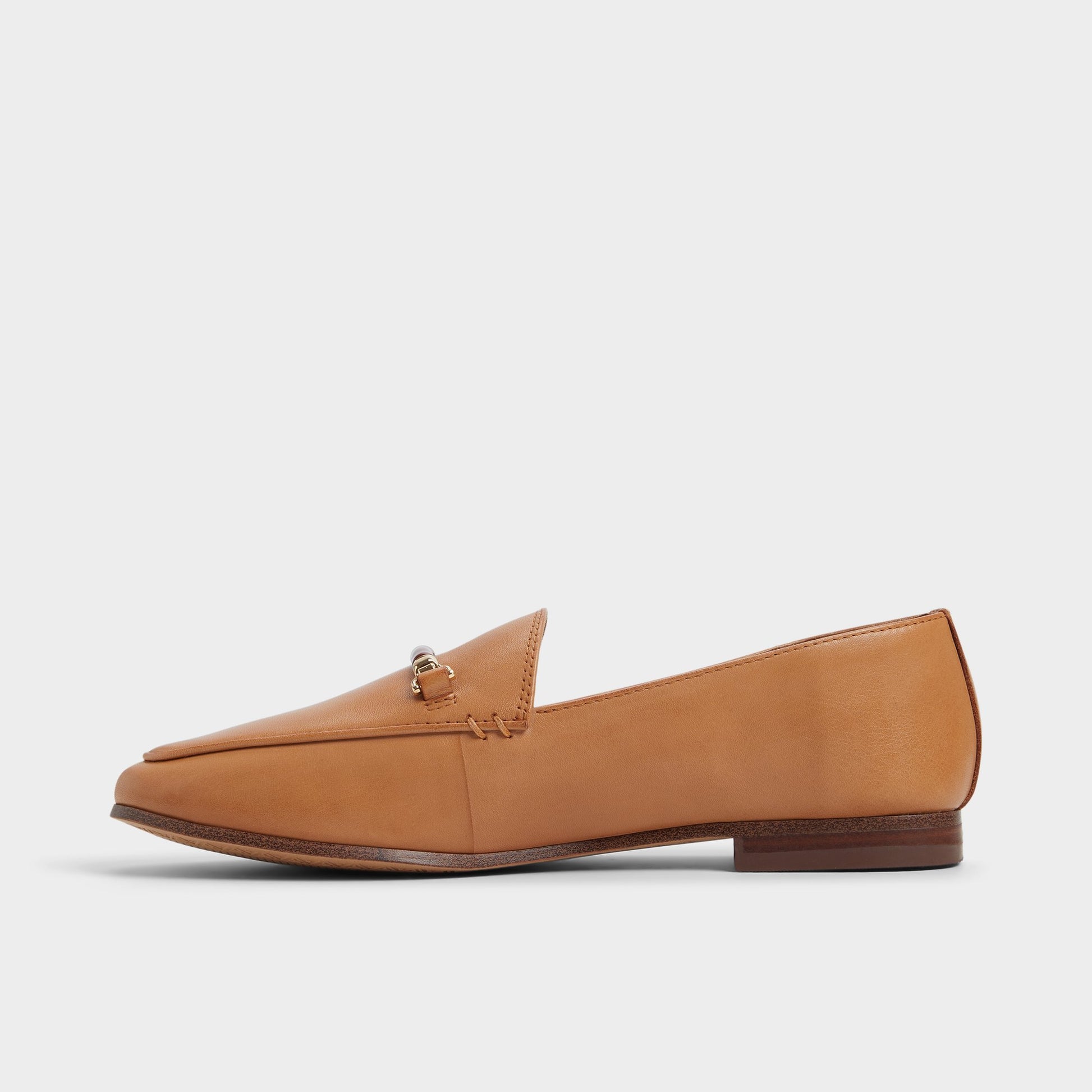 Side view of Medium Brown Francine Loafer