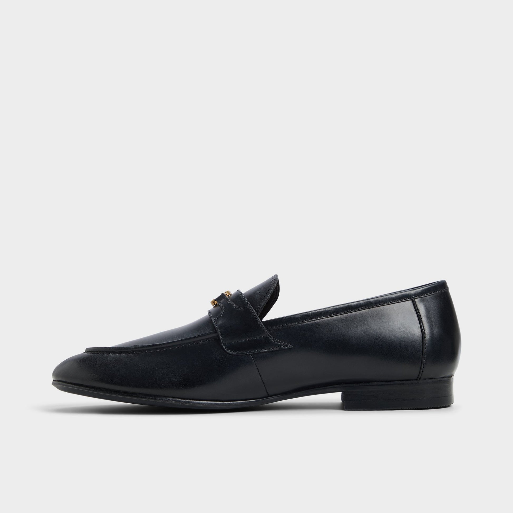 Side view of Other Black Fiero Loafer
