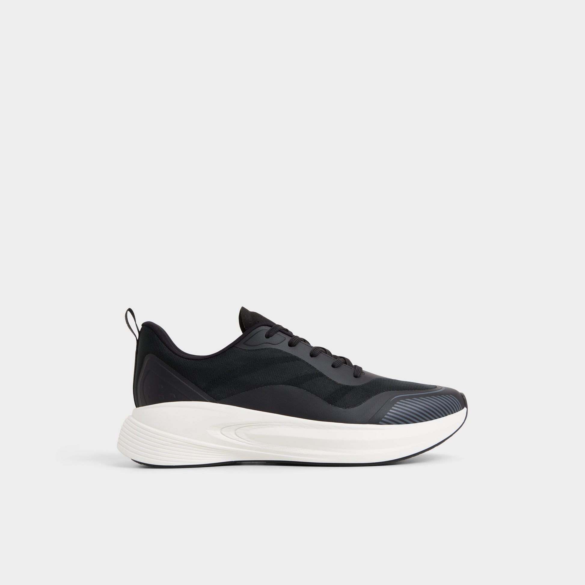 Main View of Black/White Pillowsnkr-m Jogger sneaker for Mens