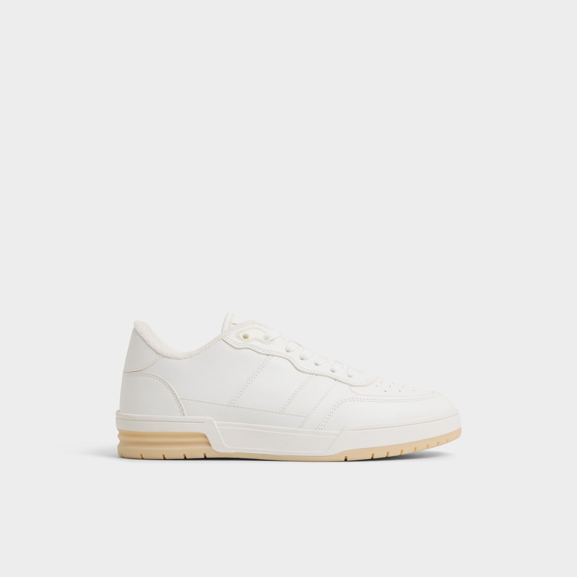 Main View of White Topper Low top sneaker for Mens