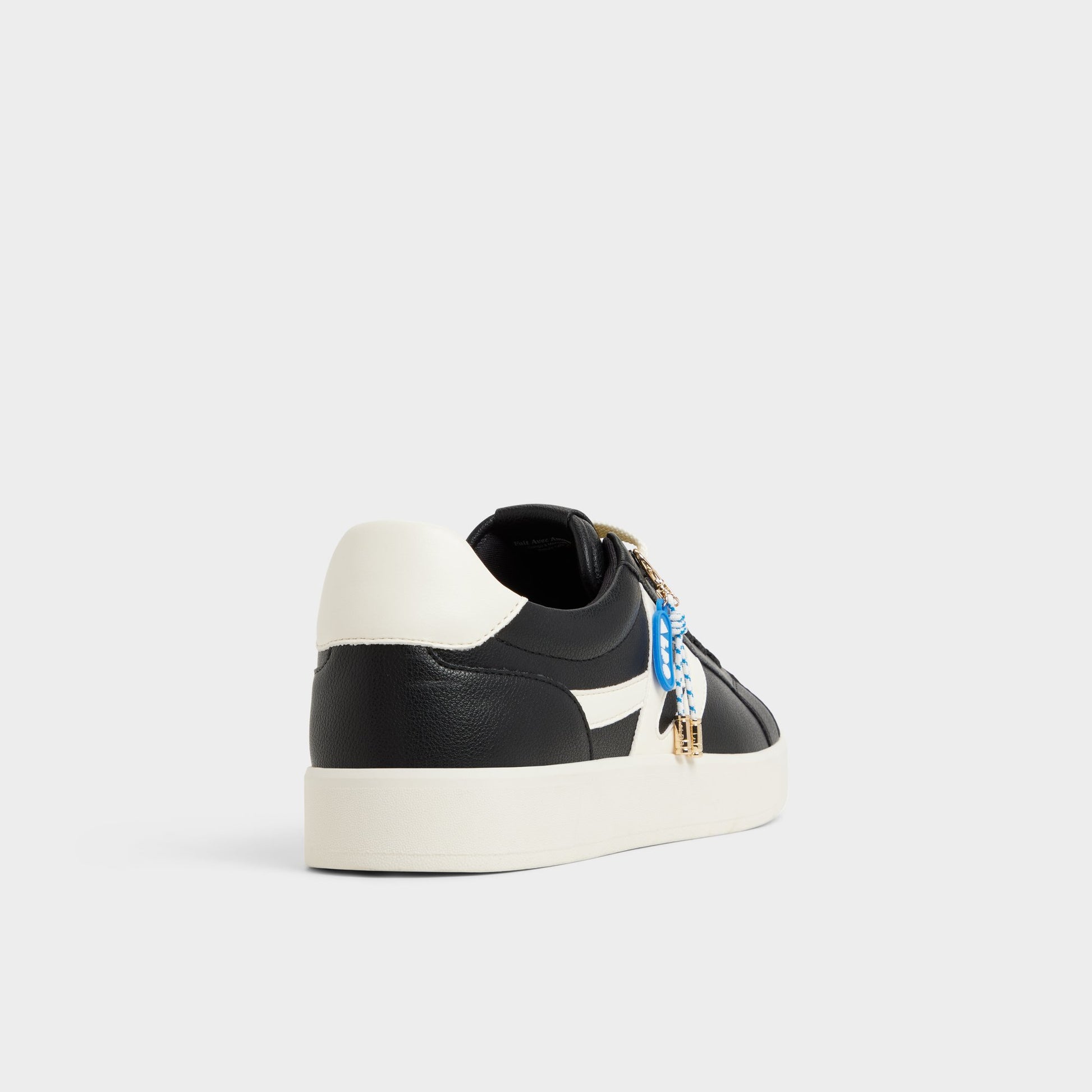 Three-quarter angle of Black Mtl1972snkr-m Low top sneaker's back side