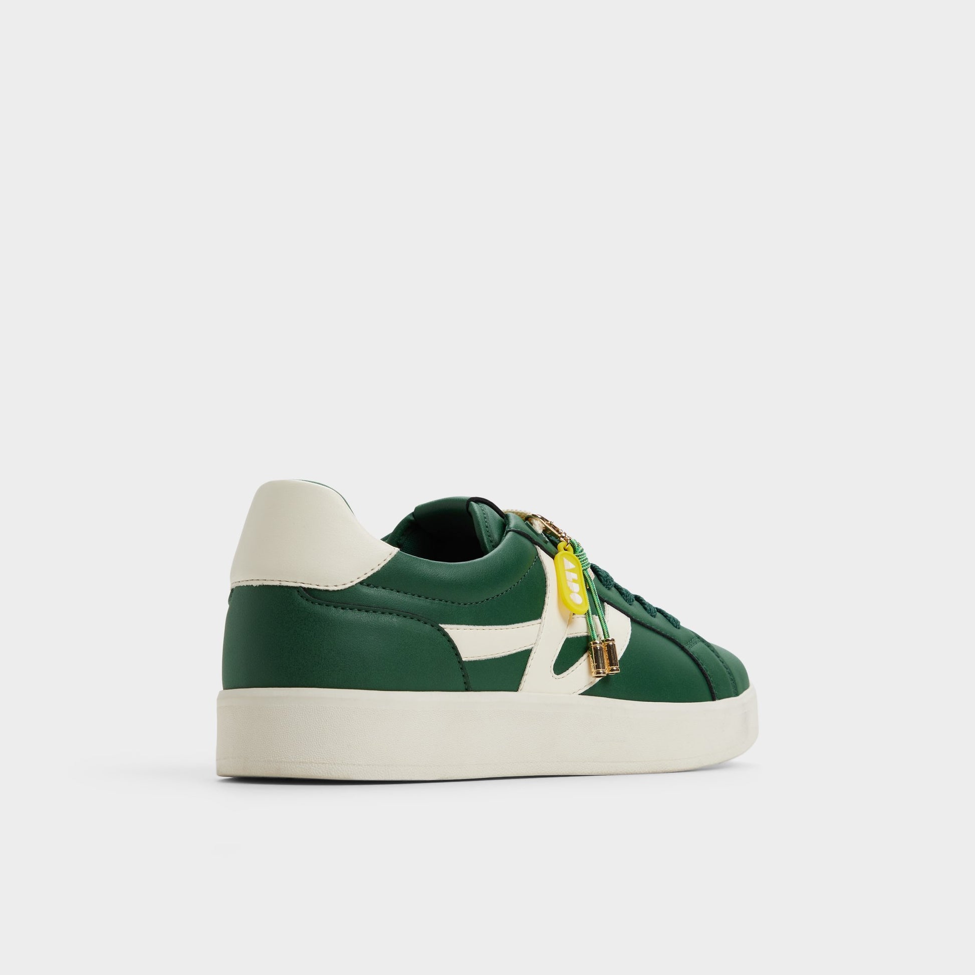Three-quarter angle of Green Mtl1972snkr-m Low top sneaker's back side