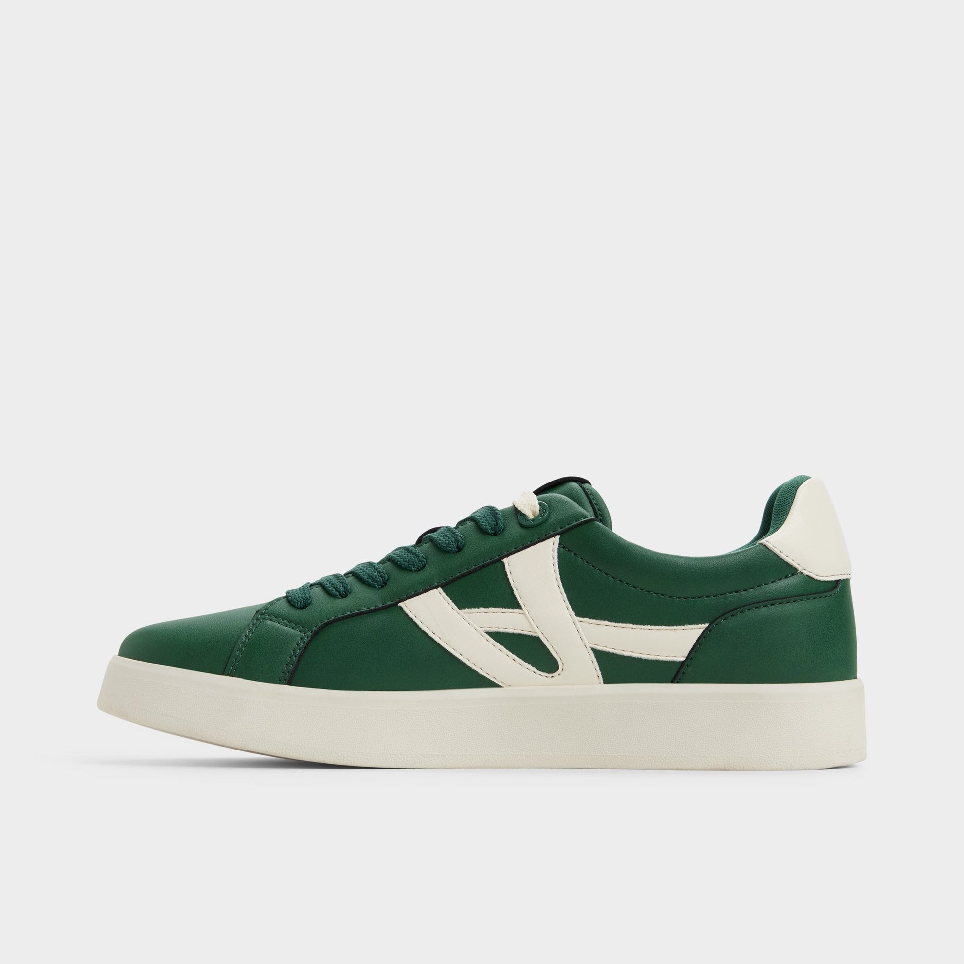 Side view of Green Mtl1972snkr-m Low top sneaker