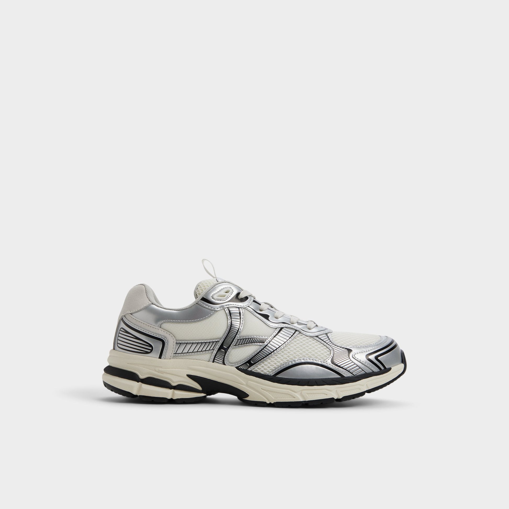 Main View of White Blade Low top sneaker for Mens