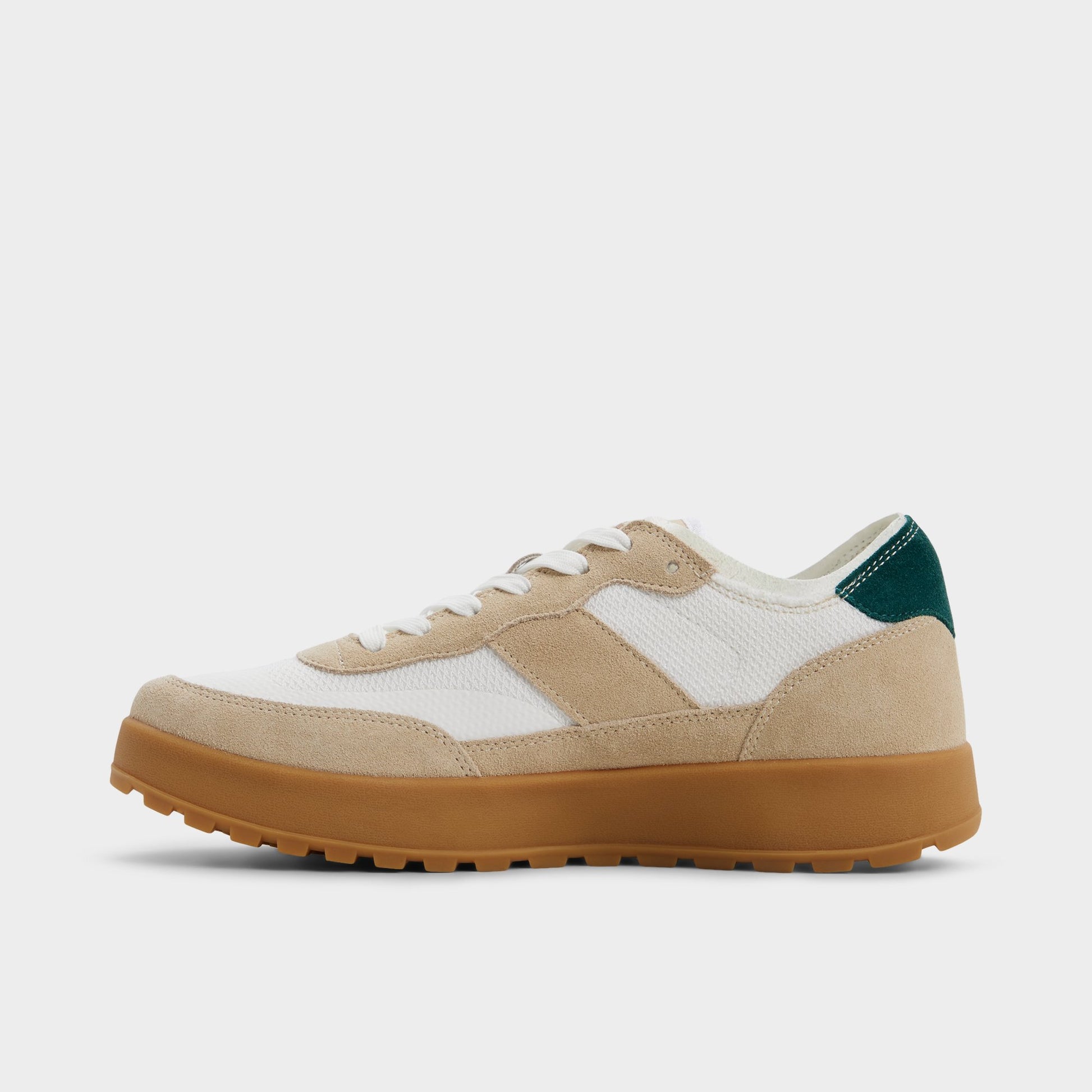 Side view of White Julius Low top sneaker