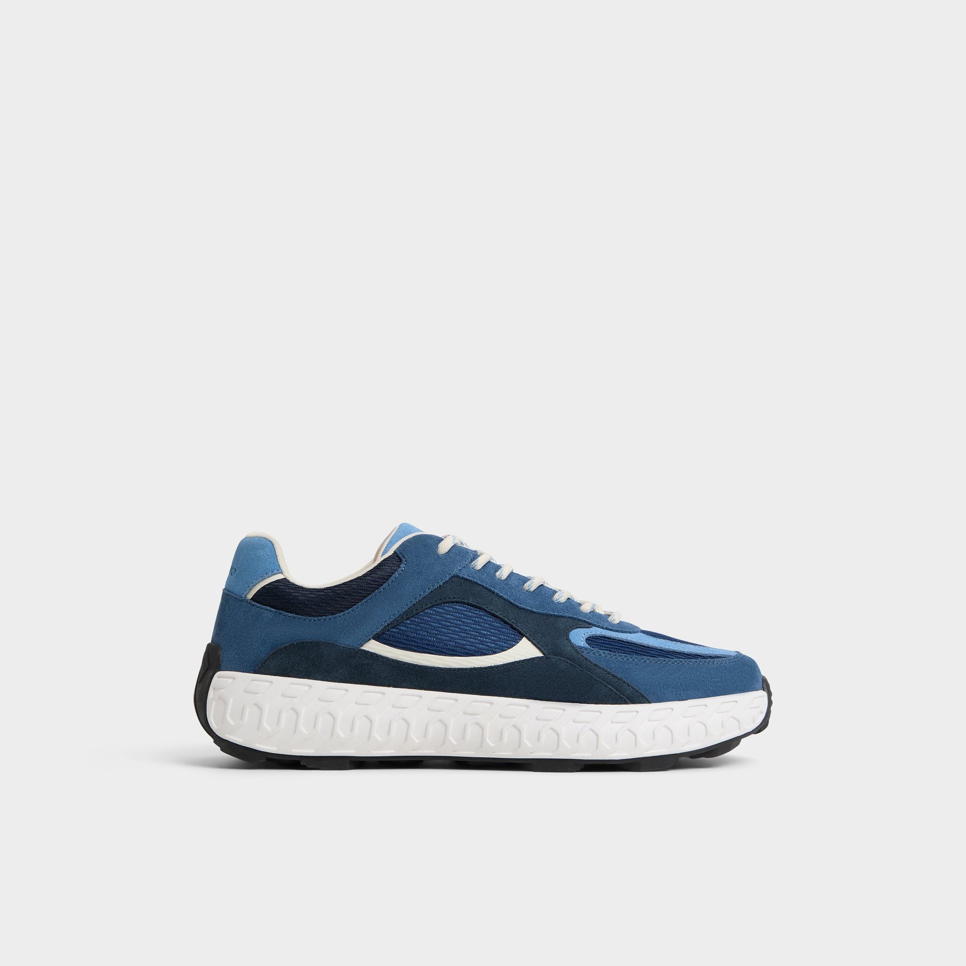 Main View of Navy Stryker Low top sneaker for Mens
