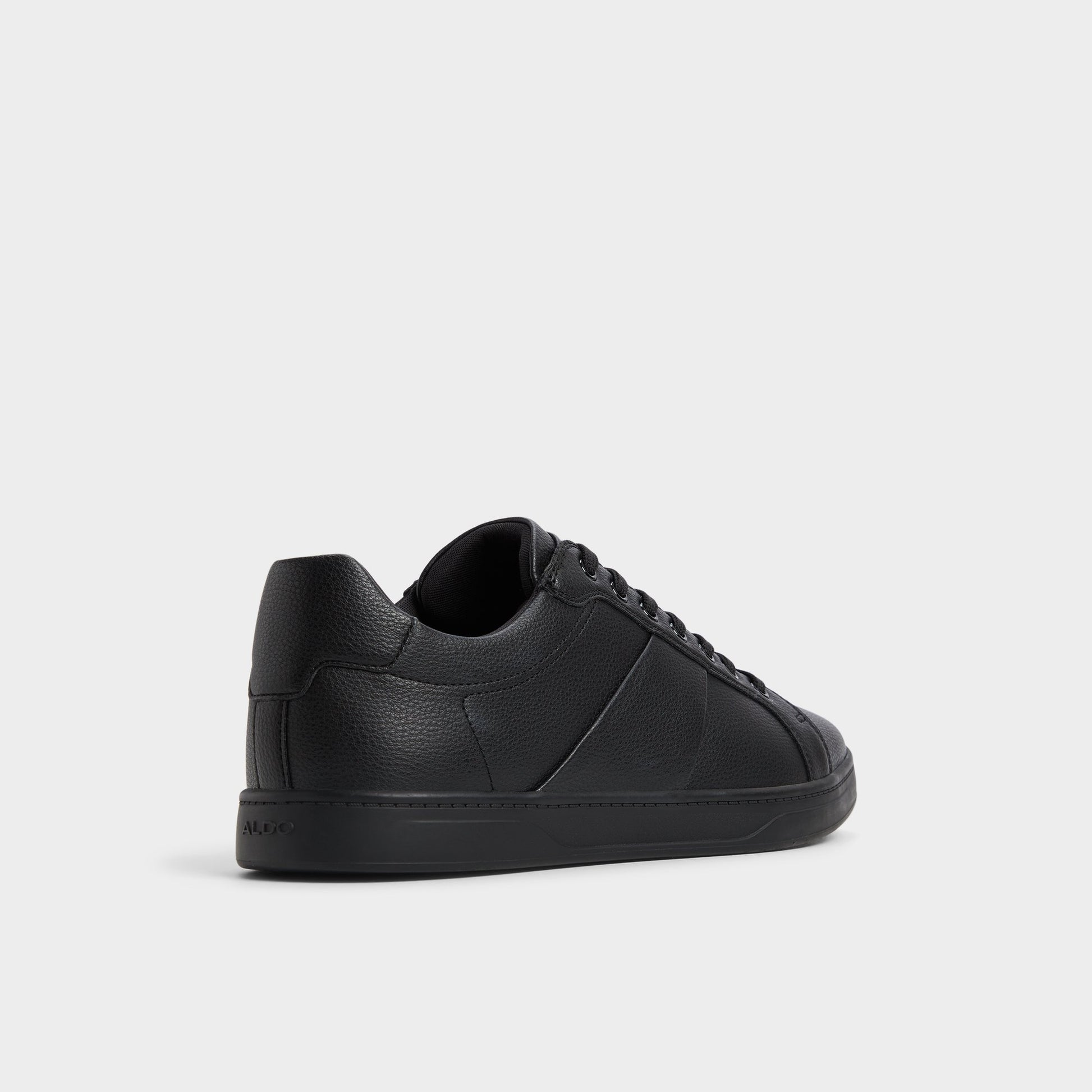 Three-quarter angle of Other Black Ozzy Low top sneaker's back side