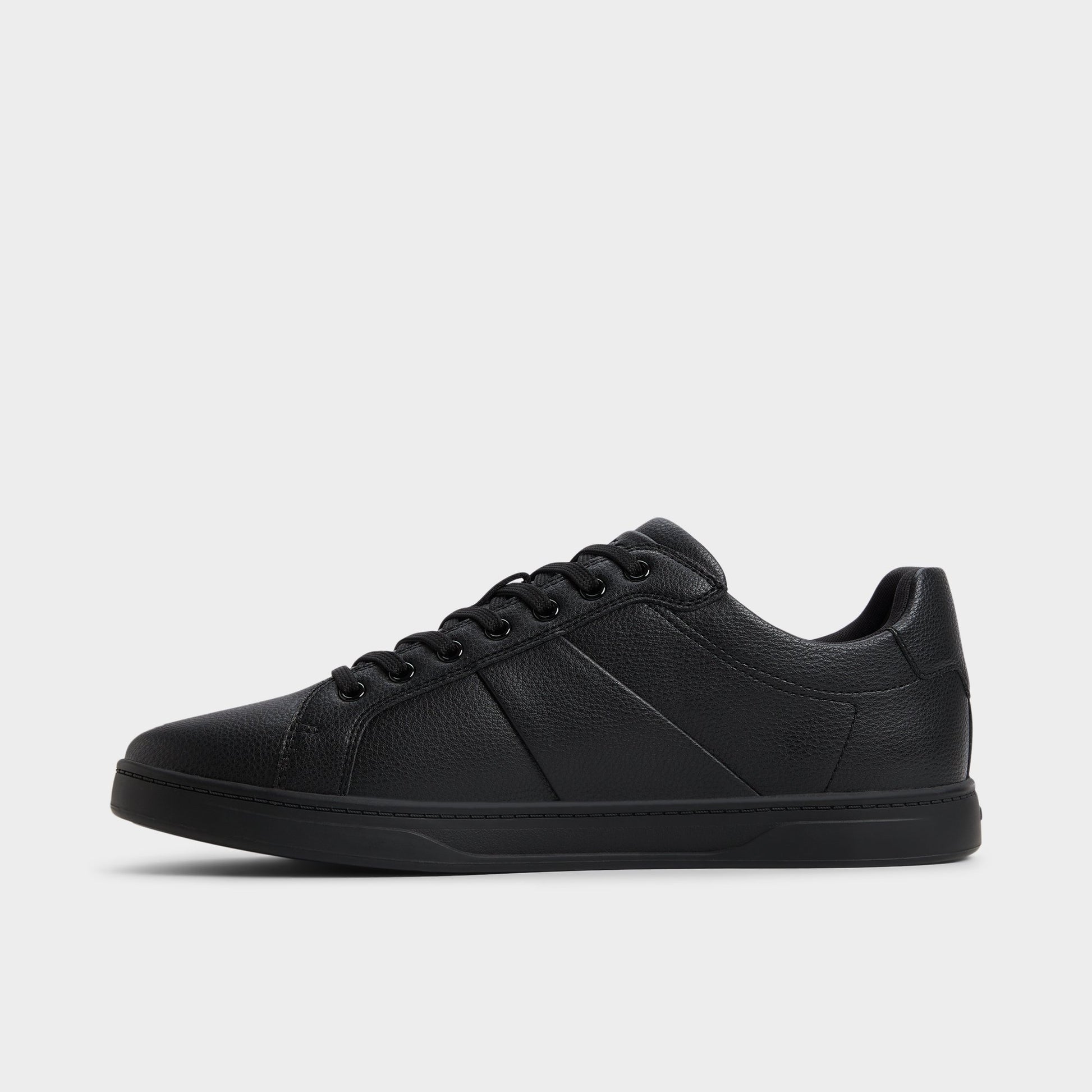 Side view of Other Black Ozzy Low top sneaker