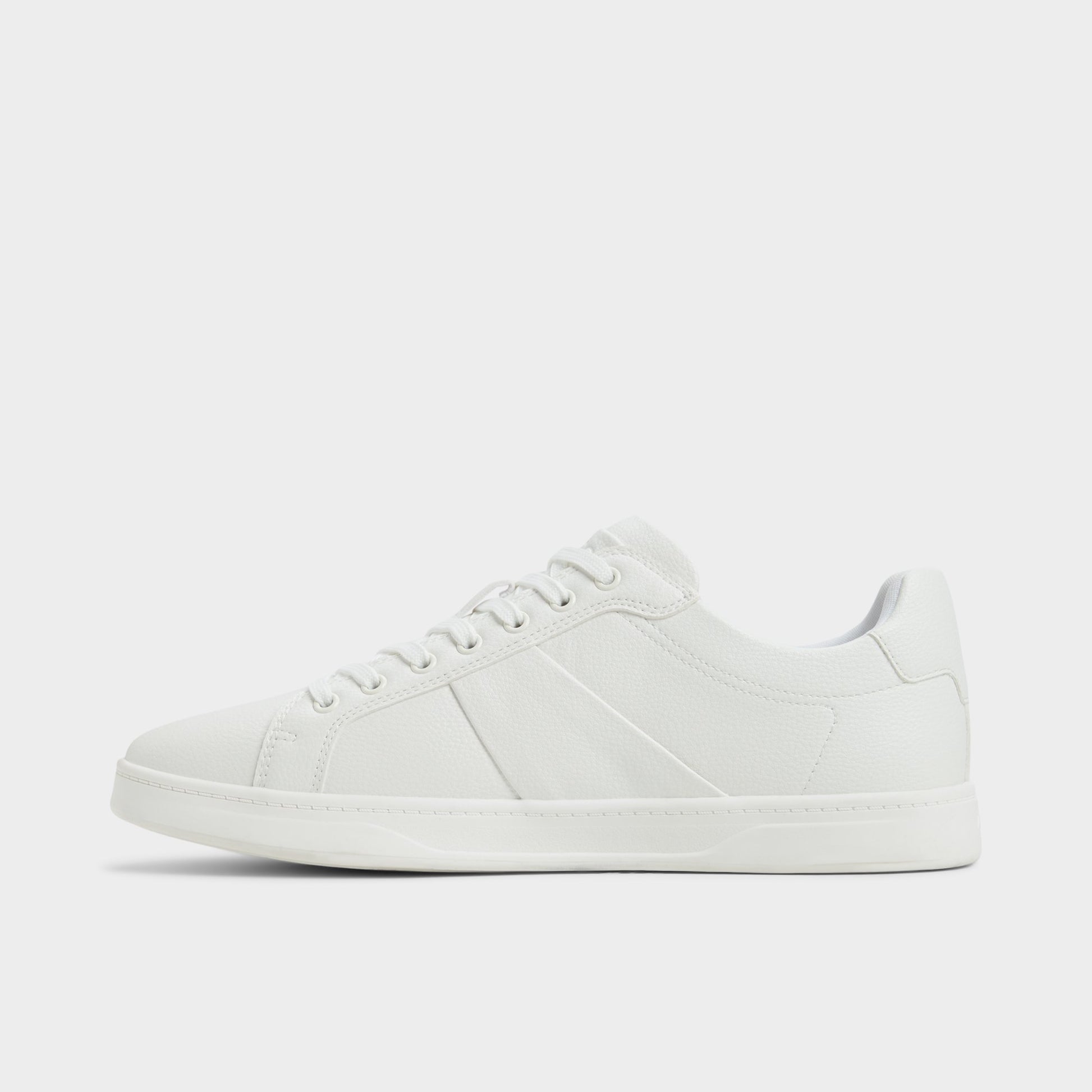 Side view of White Ozzy Low top sneaker