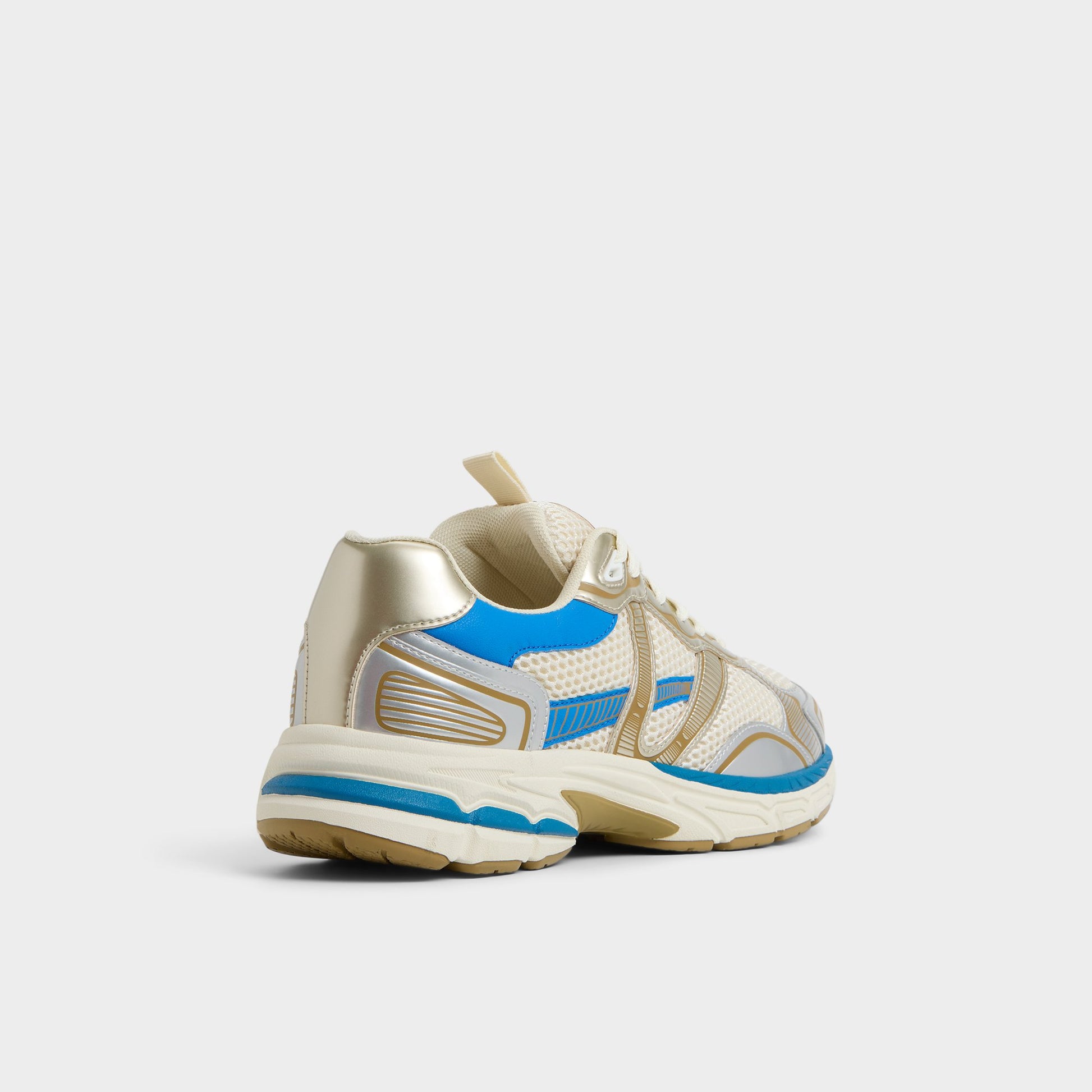 Three-quarter angle of Bone Blade Low top sneaker's back side