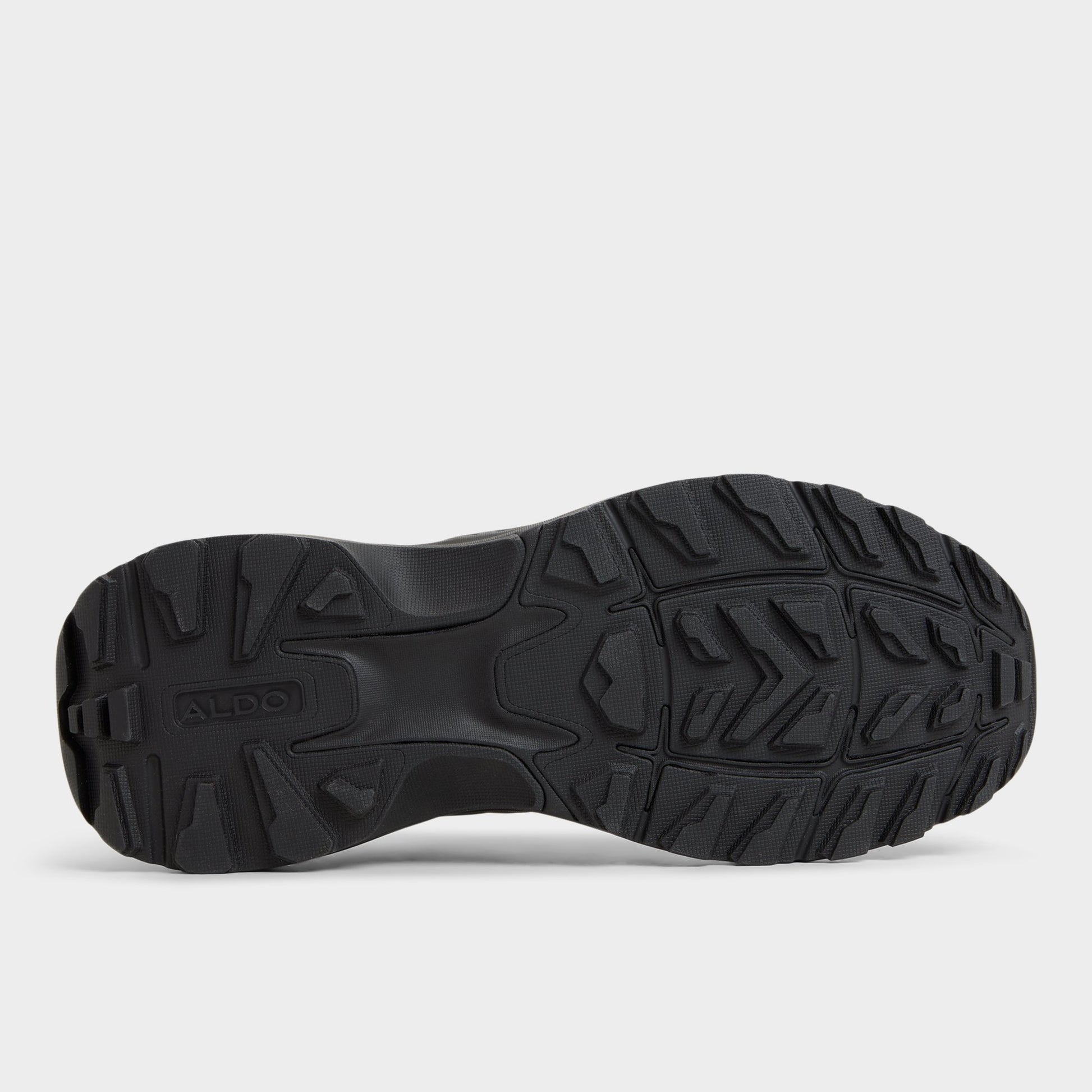 View of Black Zeffy Jogger sneaker's sole