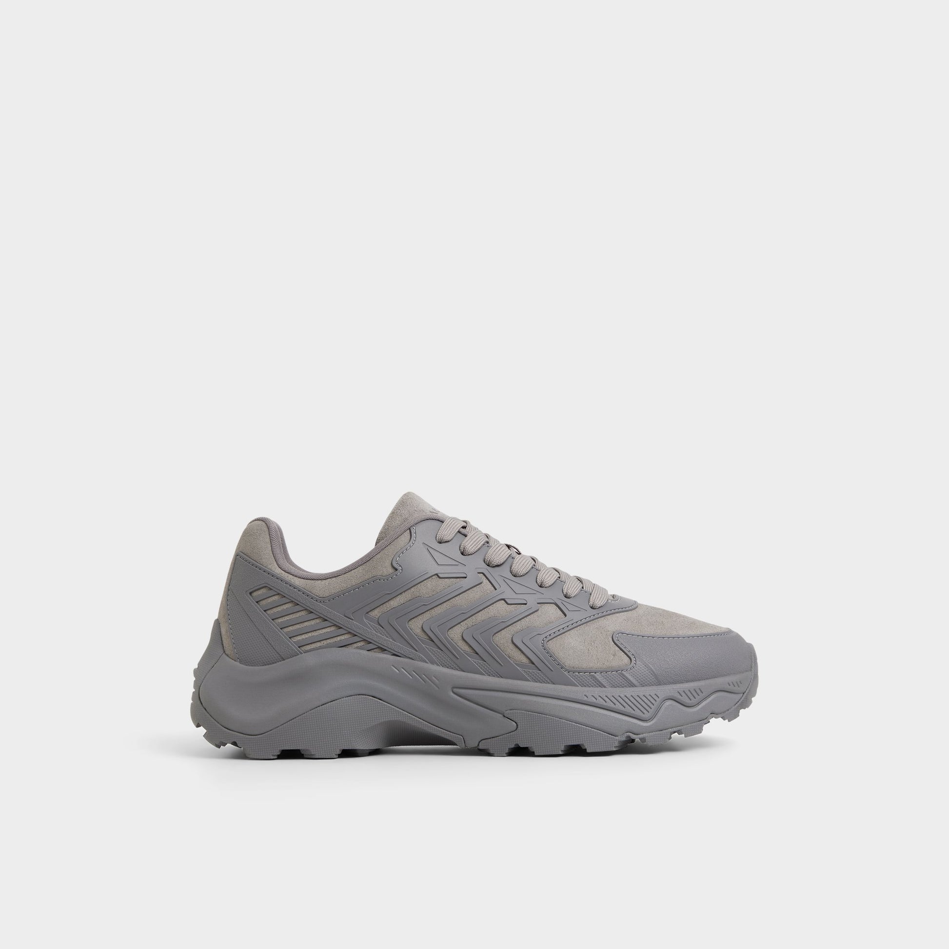 Main View of Grey Zeffy Jogger sneaker for Mens