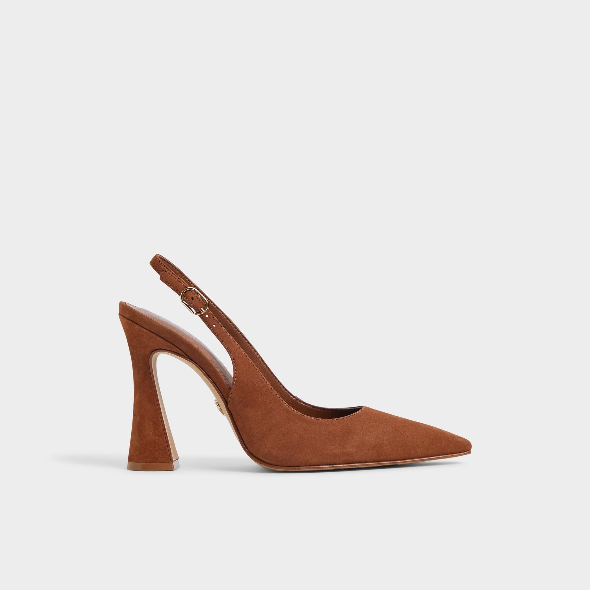 Main View of Medium Brown Daphnea Slingback heel for Womens