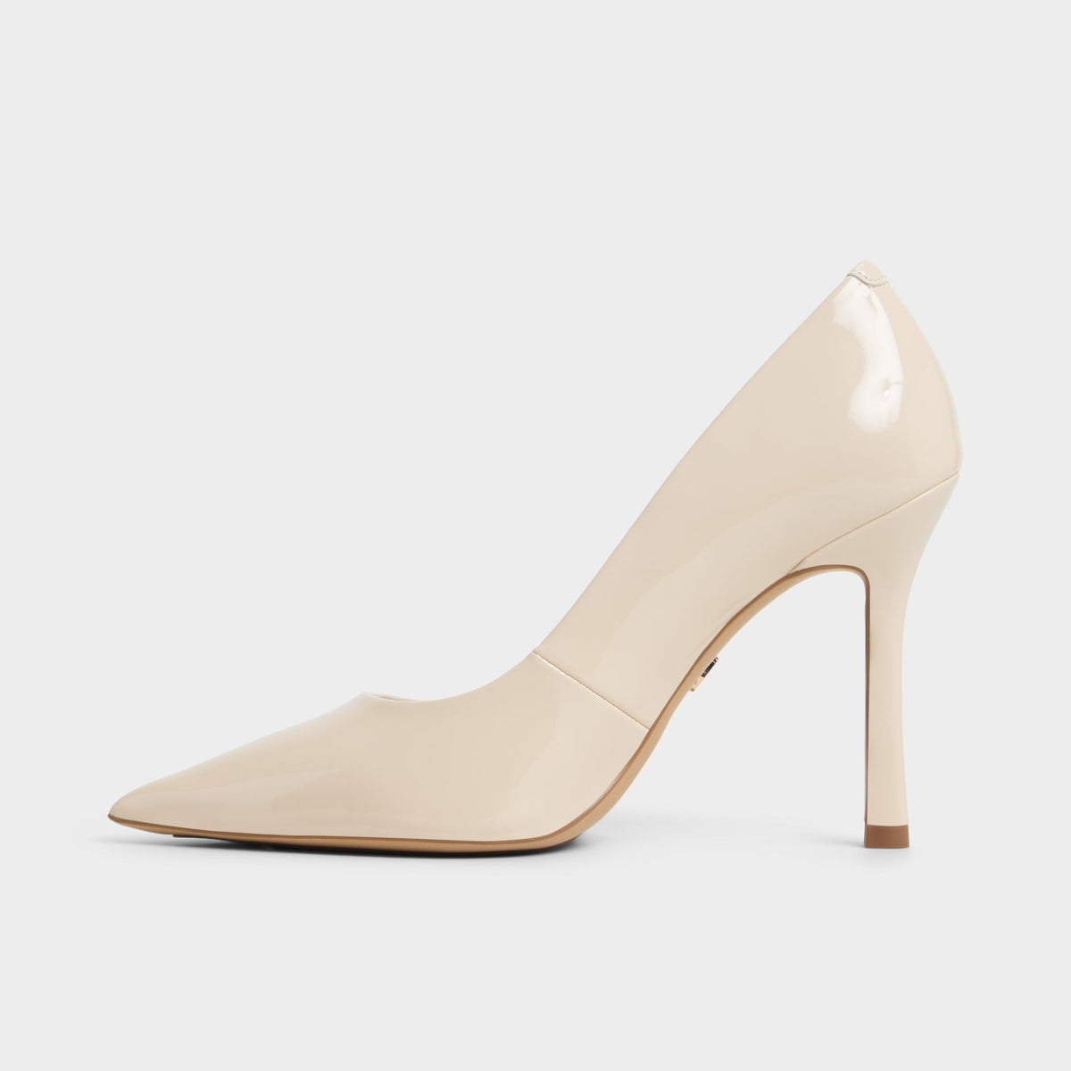Vue latérale de Beige Clair Stessy3.0 Escarpin